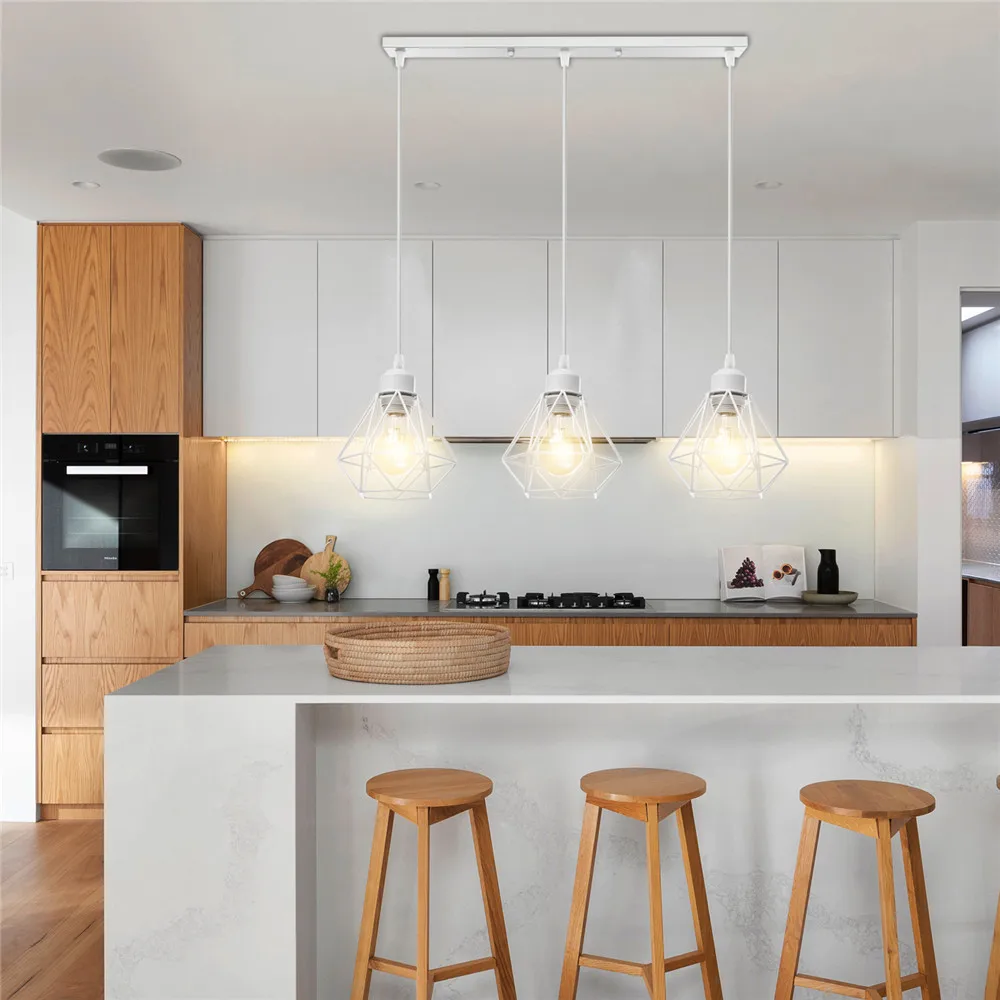 Vintage Industrial Pendant Light Wrought Iron Ceiling Chandelier Restaurant Home - Image 5