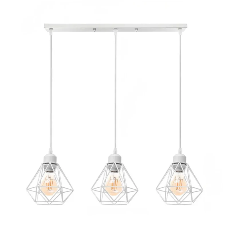 Vintage Industrial Pendant Light Wrought Iron Ceiling Chandelier Restaurant Home - Image 7