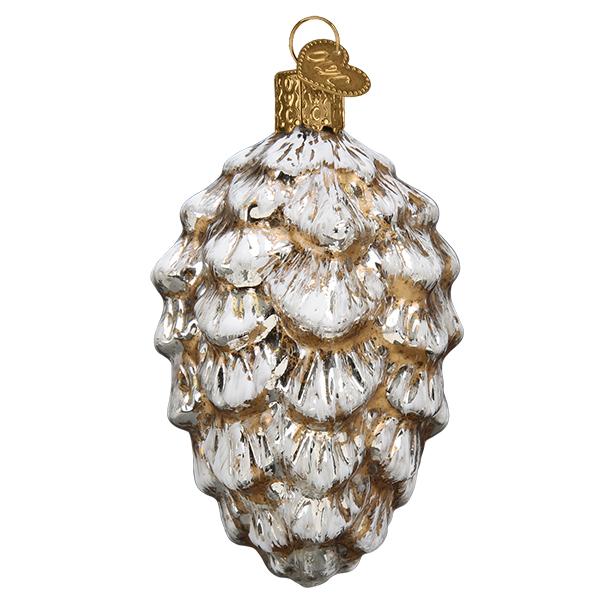 Vintage Ponderosa Pine Cone Christmas Ornament - Image 3
