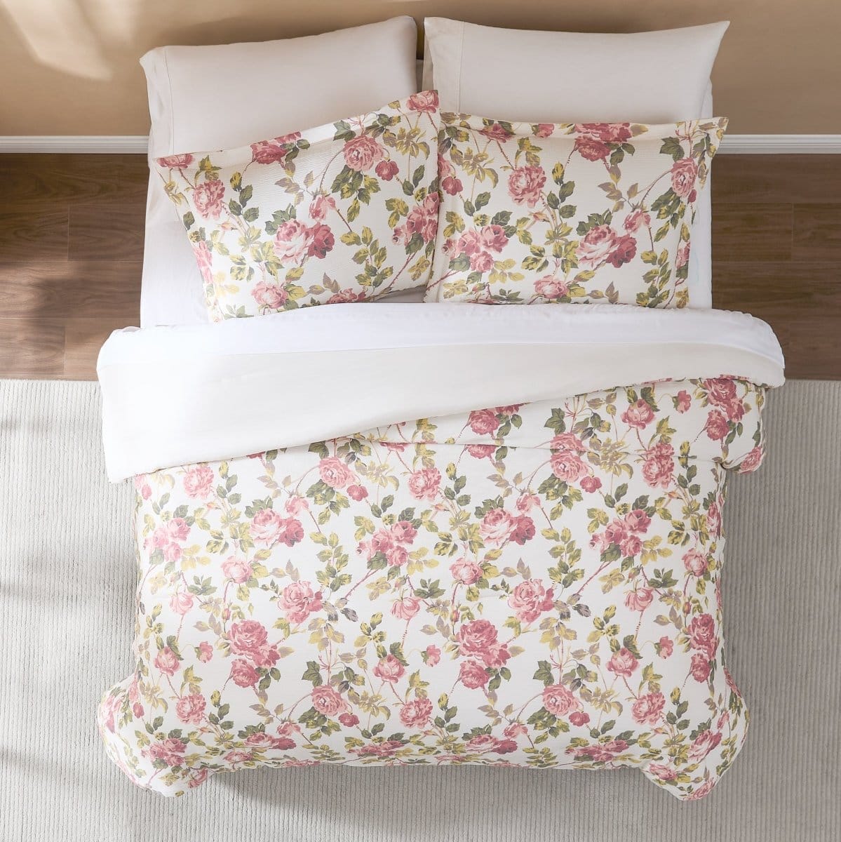 Vintage Rose Comforter Set - Image 3