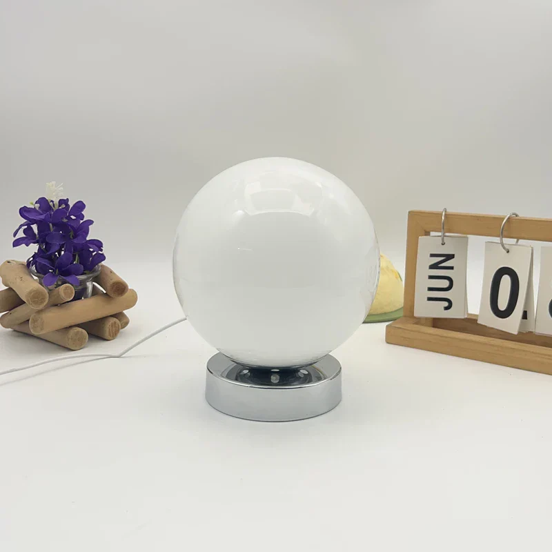 Vintage Round Table Lamp USB Charging Night Light Bedside Bedroom Atmosphere Lamp - Image 2
