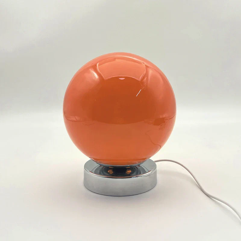 Vintage Round Table Lamp USB Charging Night Light Bedside Bedroom Atmosphere Lamp - Image 8