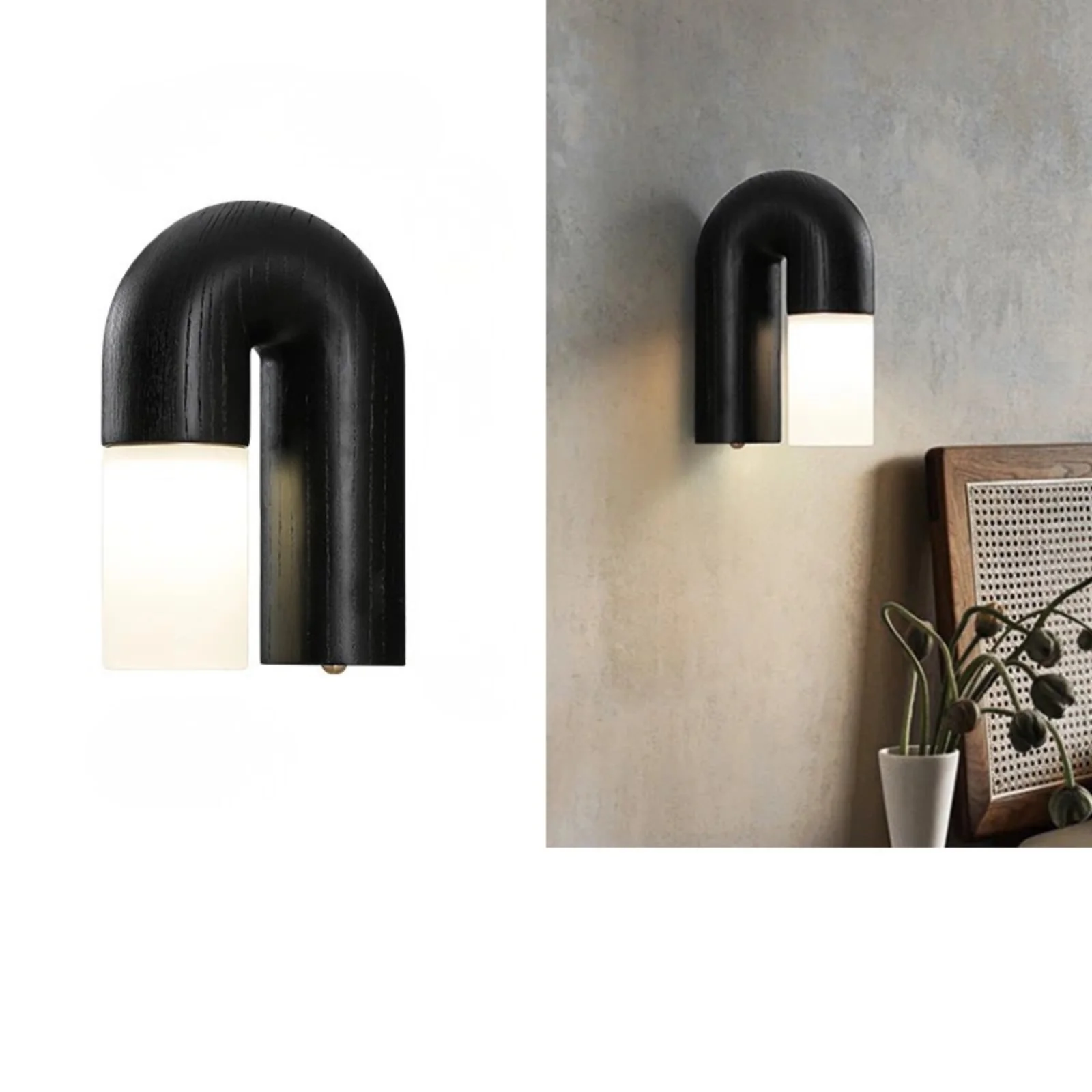 Vintage Solid Wood LED Table Lamp Dimmable Bedside Desk Light for Bedroom Living Room - Image 10