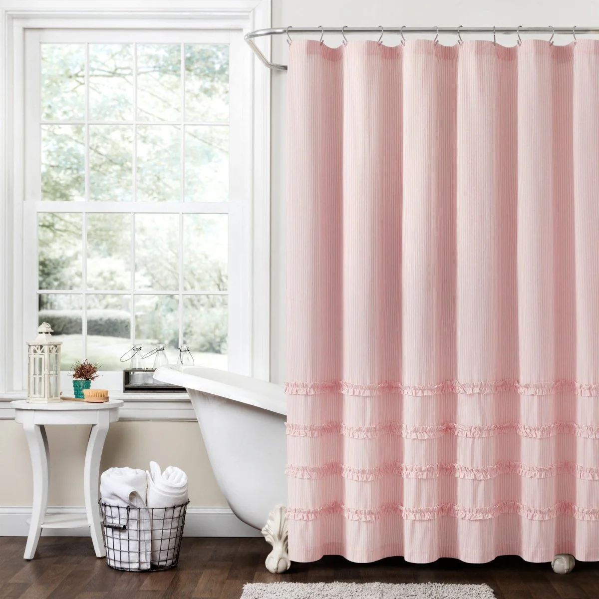 Vintage Stripe Yarn Dyed Shower Curtain - Image 22