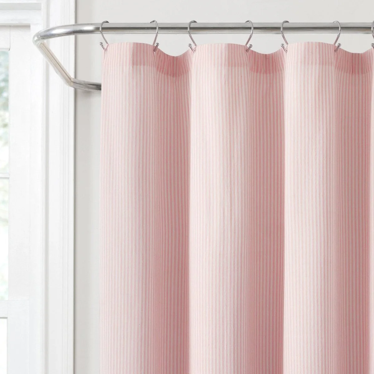 Vintage Stripe Yarn Dyed Shower Curtain - Image 23