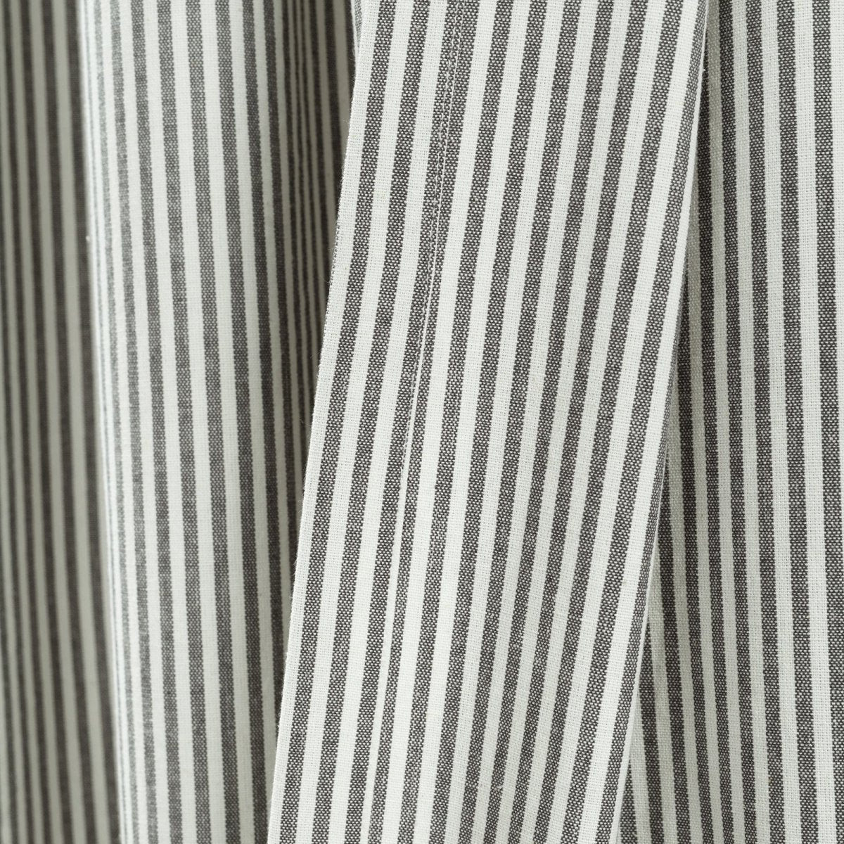 Vintage Stripe Yarn Dyed Window Curtain Panel Set - Image 23