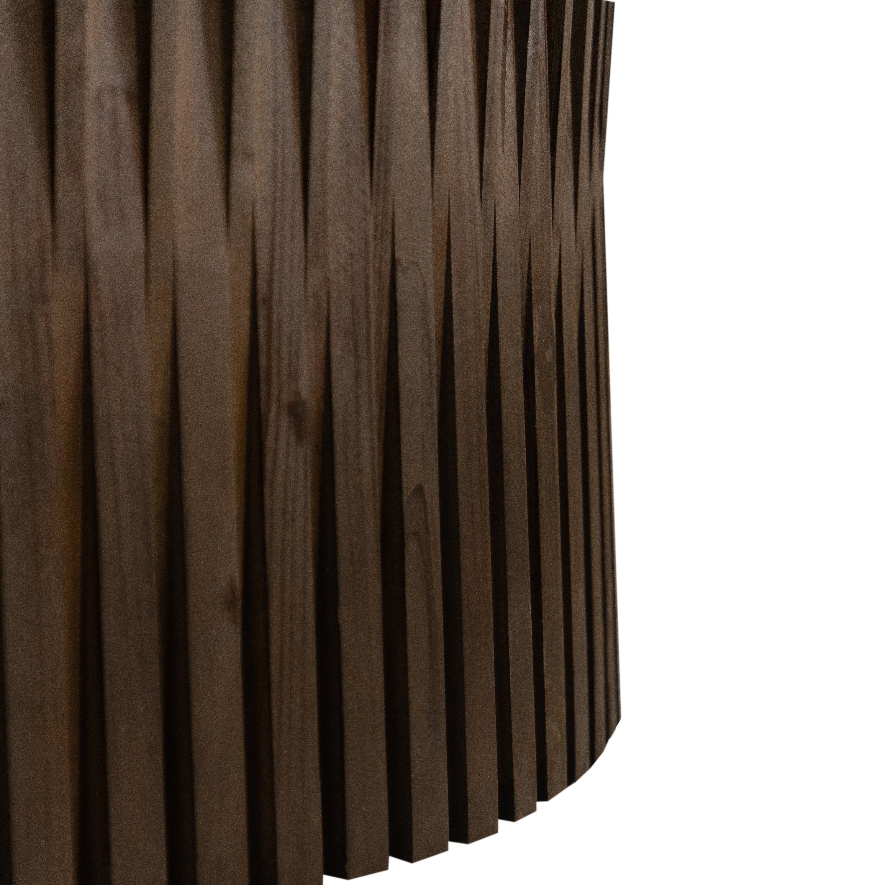 Vintage Style Cylindrical Nesting Coffee Table Set with Textured Embossed Design - Image 15