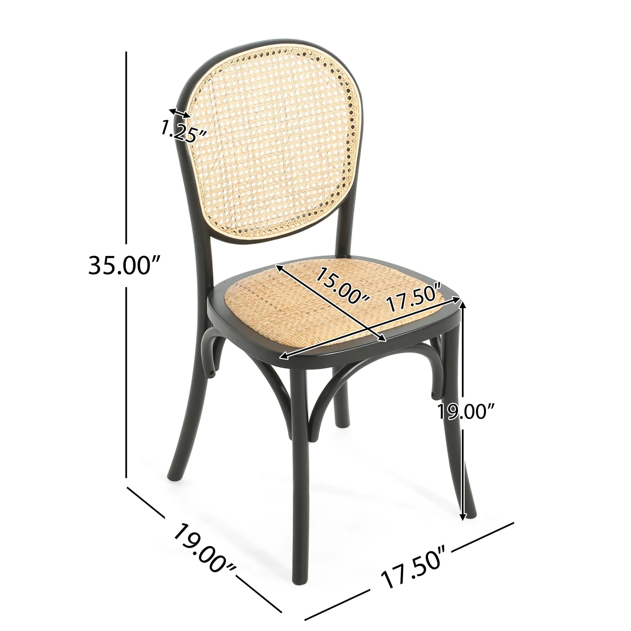 Vintage Style Dining Chairs (Set of 2) - Image 6