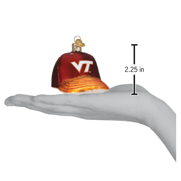 Virginia Tech Baseball Cap Ornament - Image 4