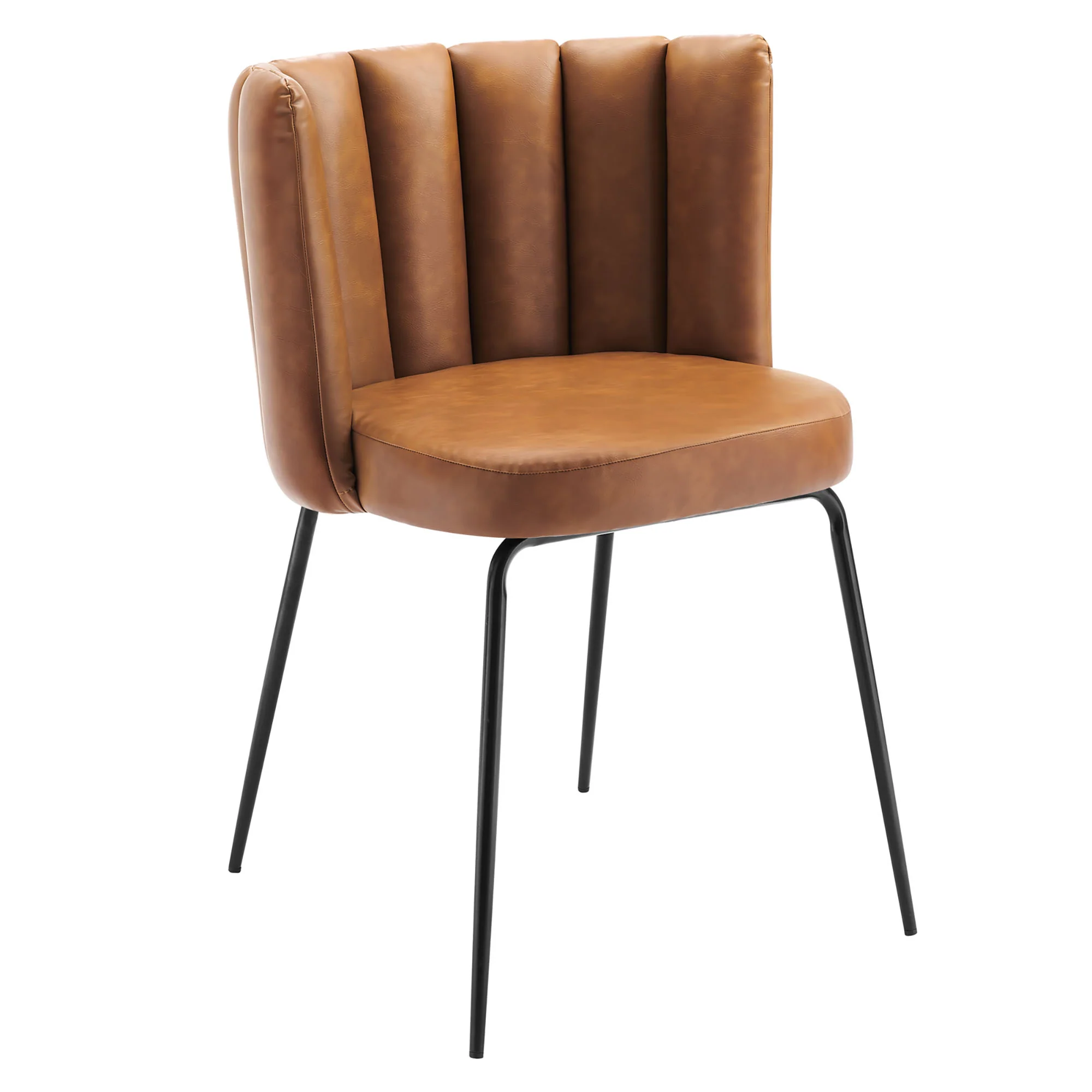 Virtue Vegan Leather Dining Chair Set of 2 by Modway - Image 3