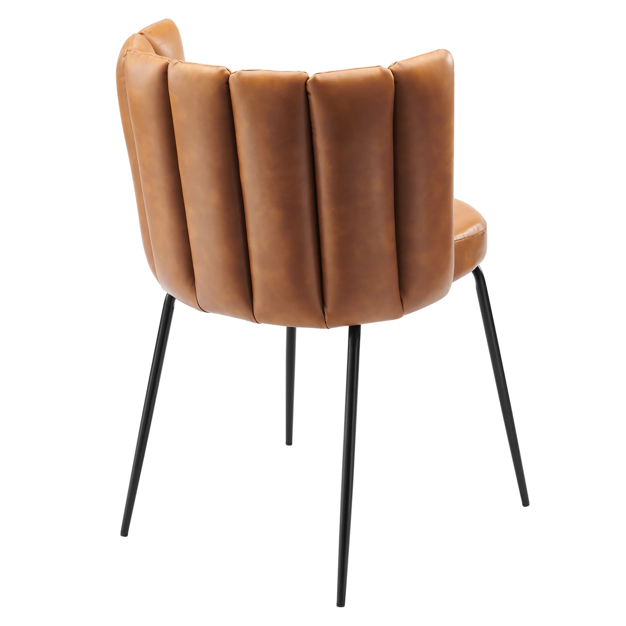 Virtue Vegan Leather Dining Chair Set of 2 by Modway - Image 5