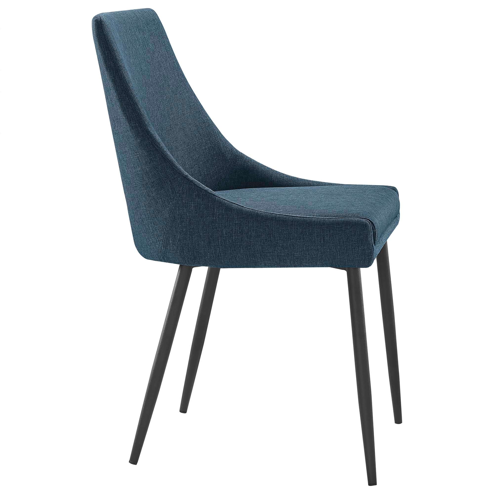 Viscount Upholstered Fabric Dining Chairs - Set of 2 by Modway - Image 3