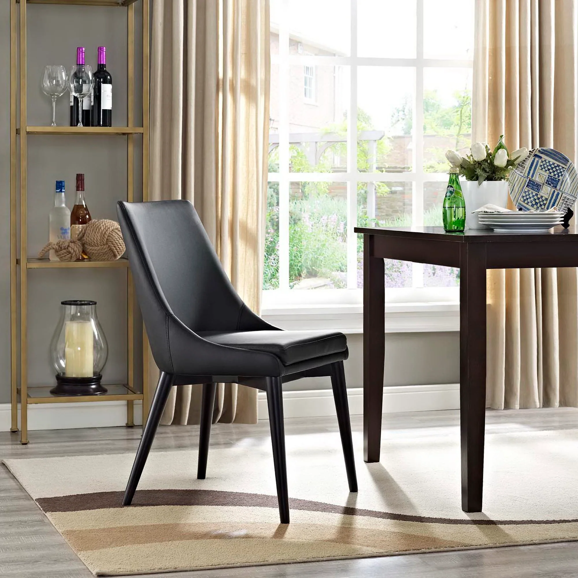 Viscount Vegan Leather Dining Chair by Modway - Image 11
