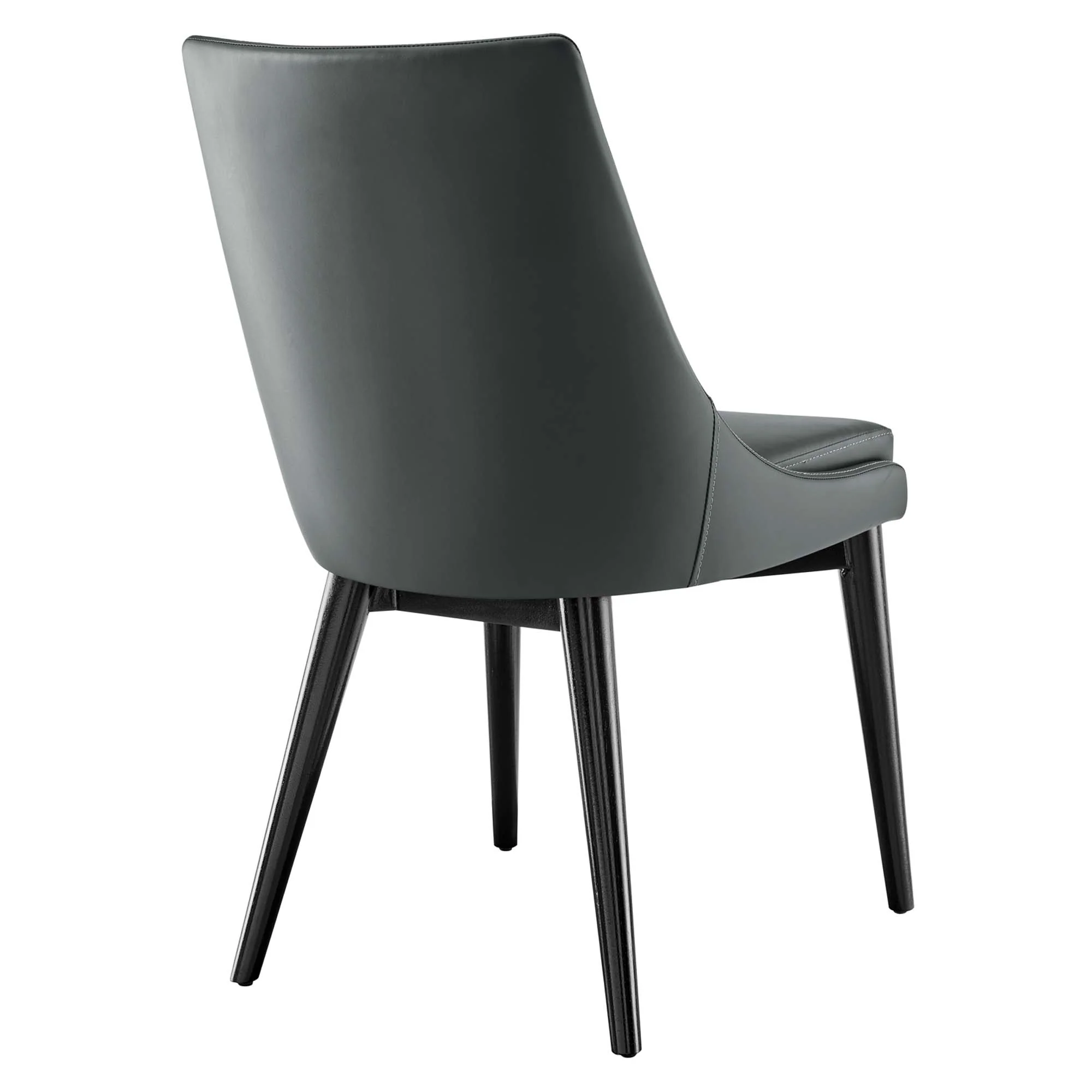 Viscount Vegan Leather Dining Chair by Modway - Image 4