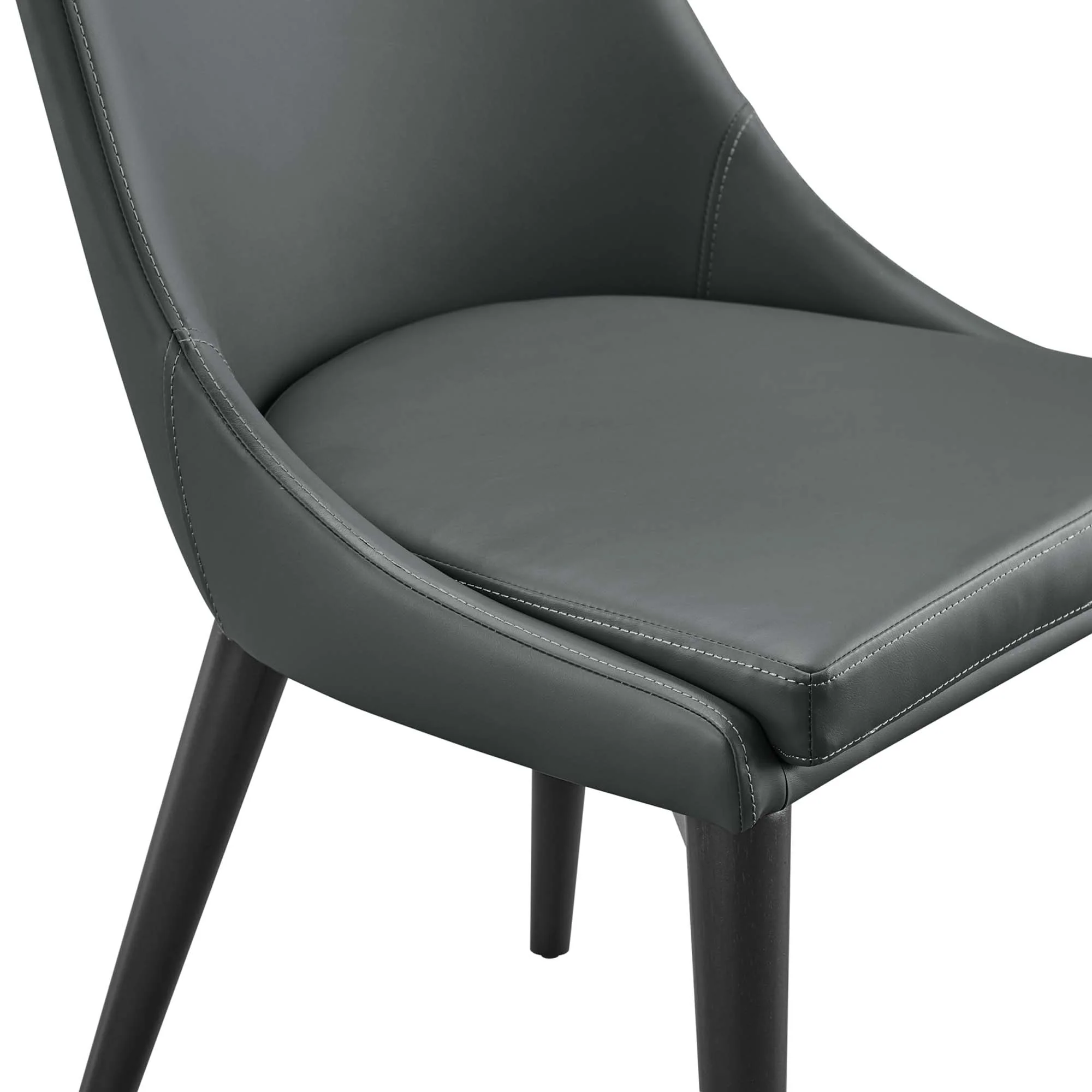 Viscount Vegan Leather Dining Chair by Modway - Image 6