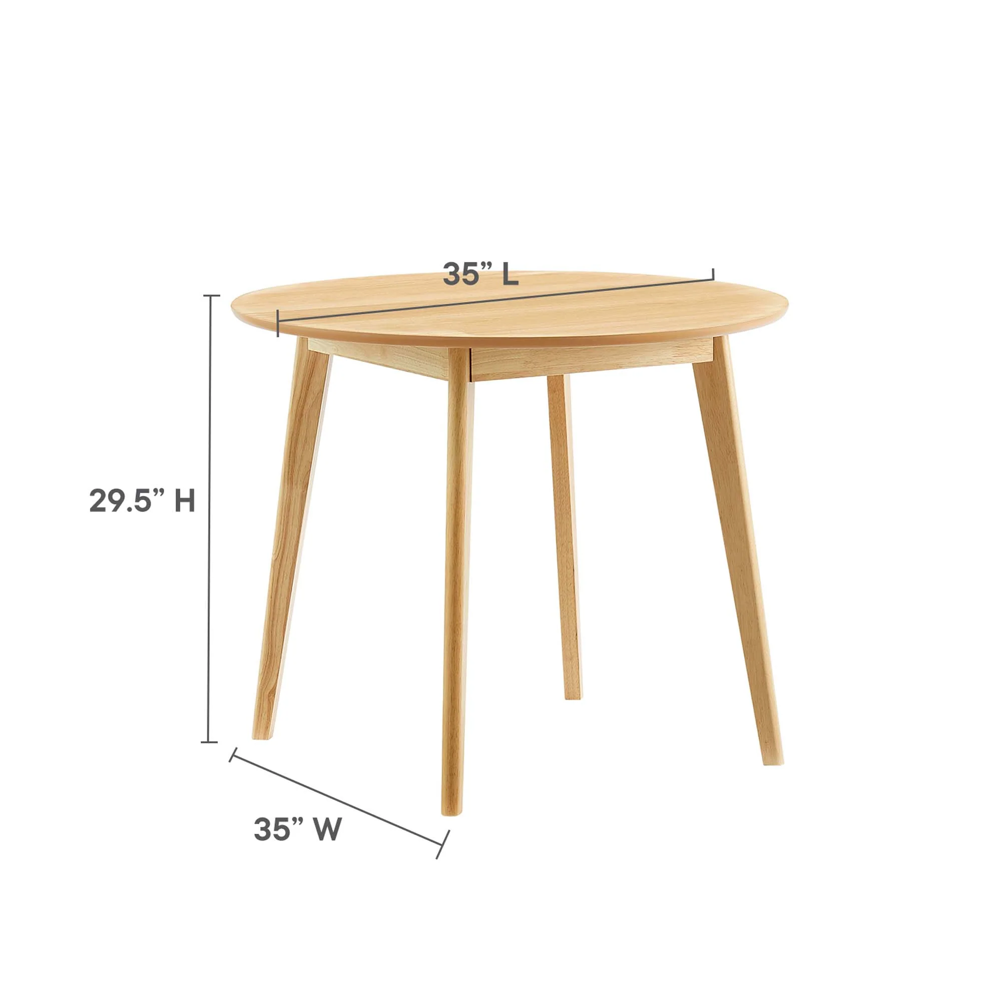 Vision 35" Round Dining Table by Modway - Image 3
