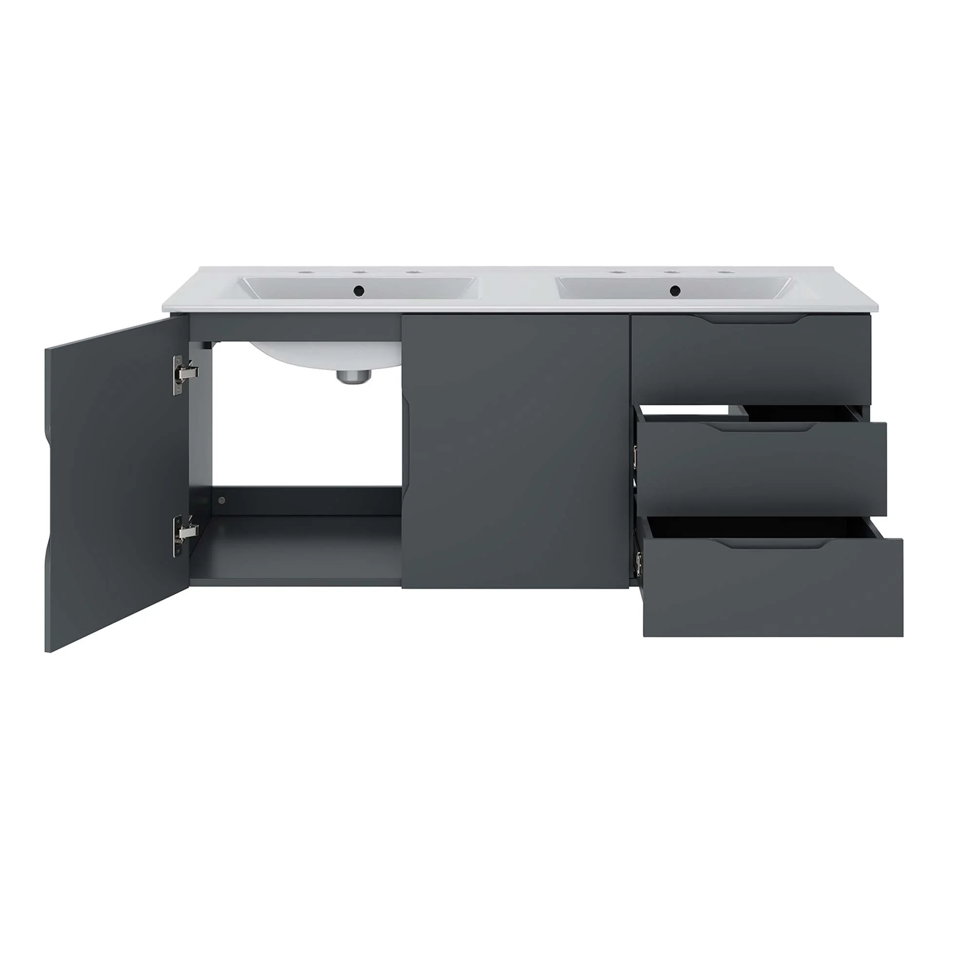 Vitality 48" Double Sink Bathroom Vanity - Image 14