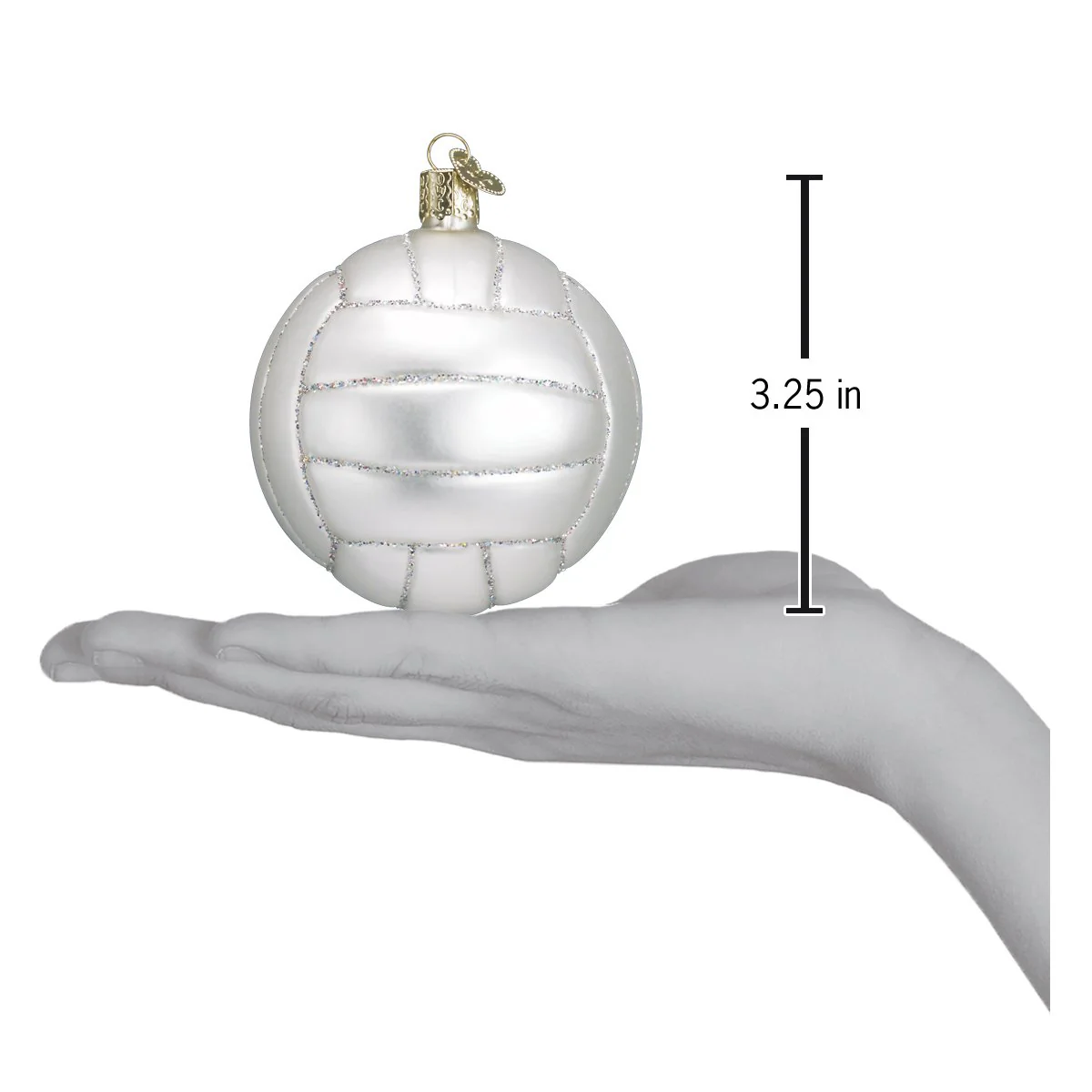 Volleyball Christmas Ornament by Old World Christmas - Image 4