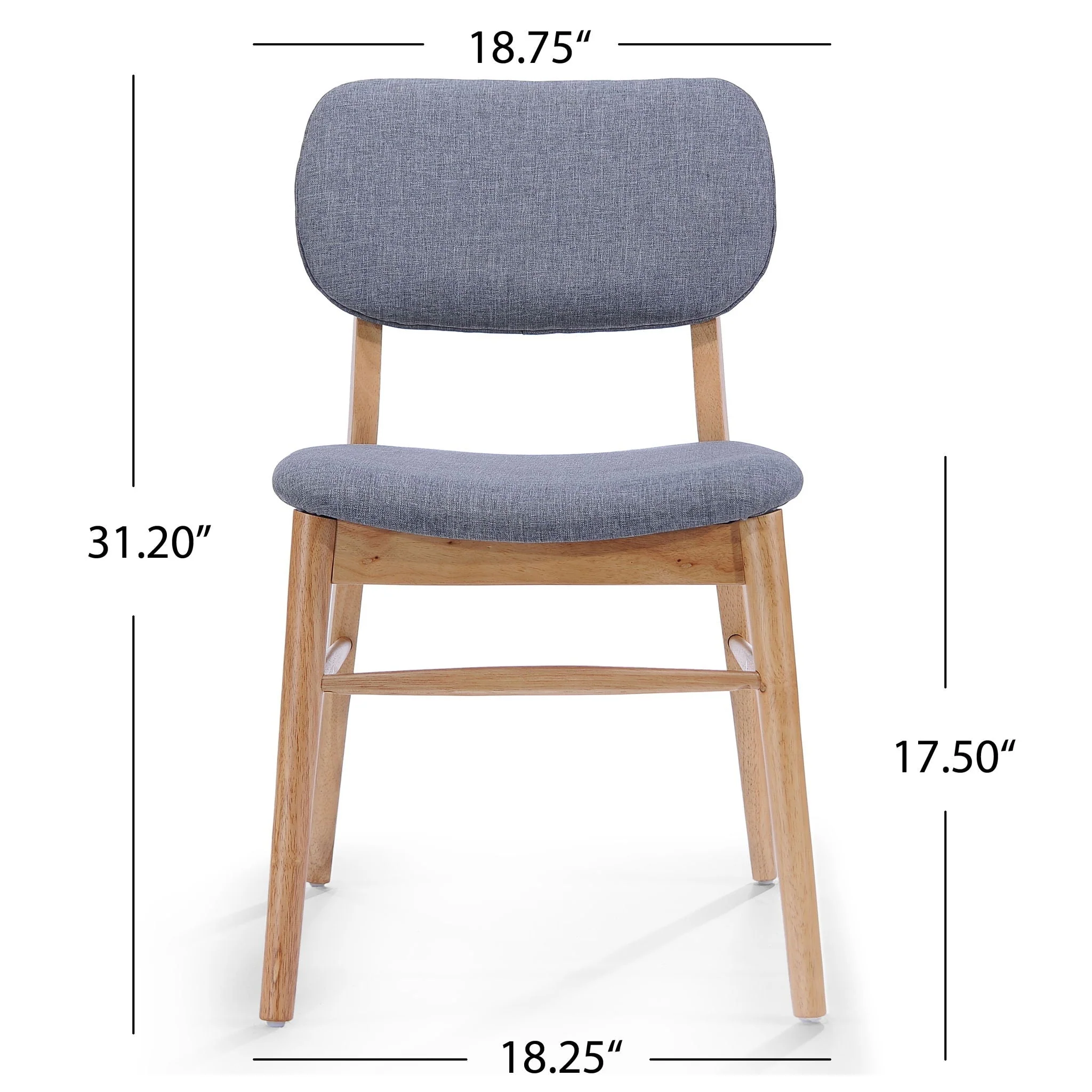 Voyager Upholstered Accent Chair With Splayed Legs And Wood Frame (Set of 2) - Image 3