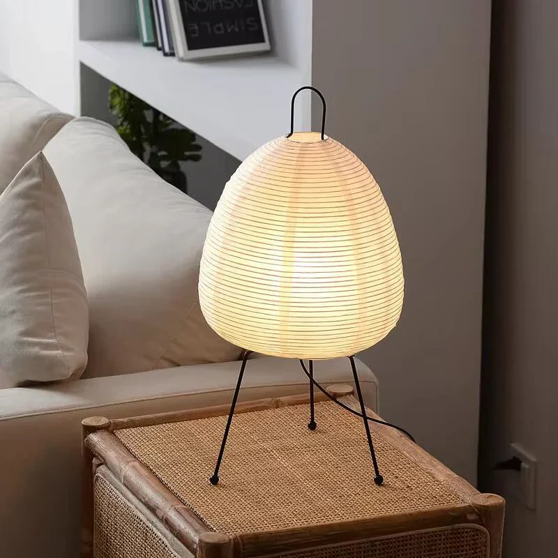 Wabi Sabi Nordic LED Table Lamp USB Bedside Desk Light for Bedroom Living Room - Image 3