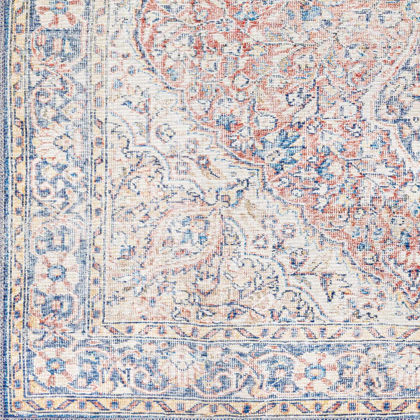 Wacousta Red&Blue Washable Rug - Promo - Image 7