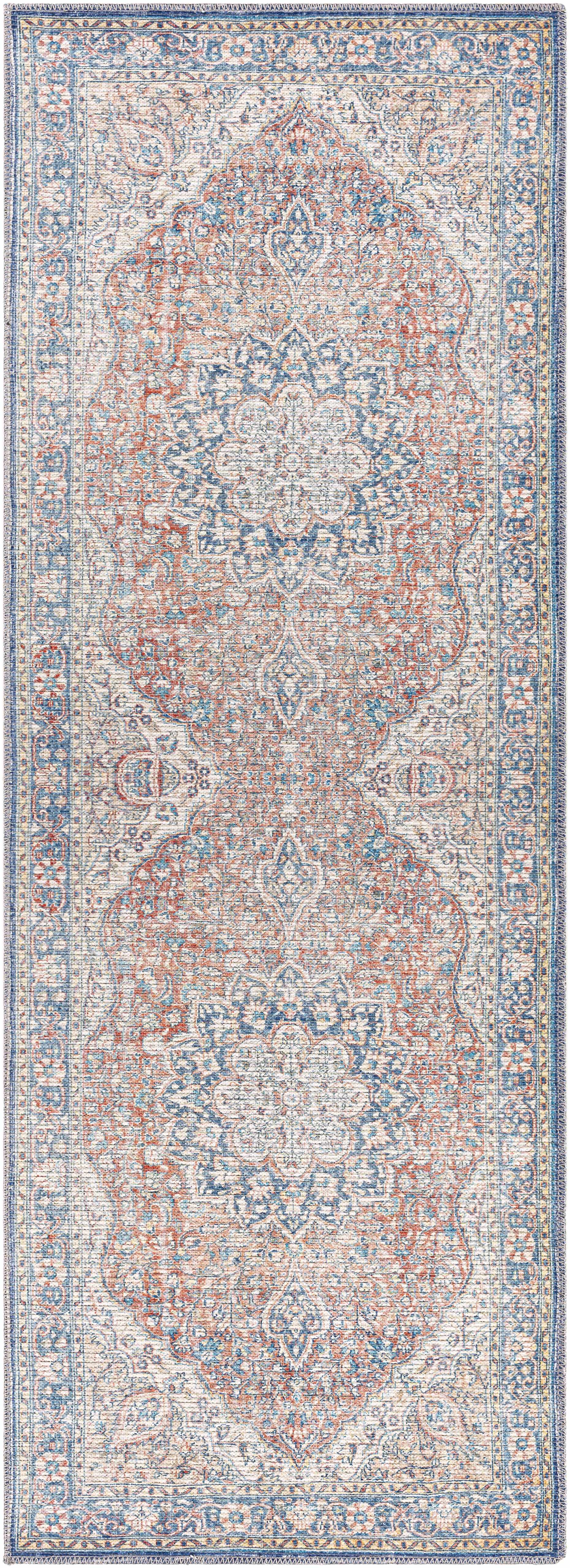 Wacousta Red&Blue Washable Rug - Promo - Image 8