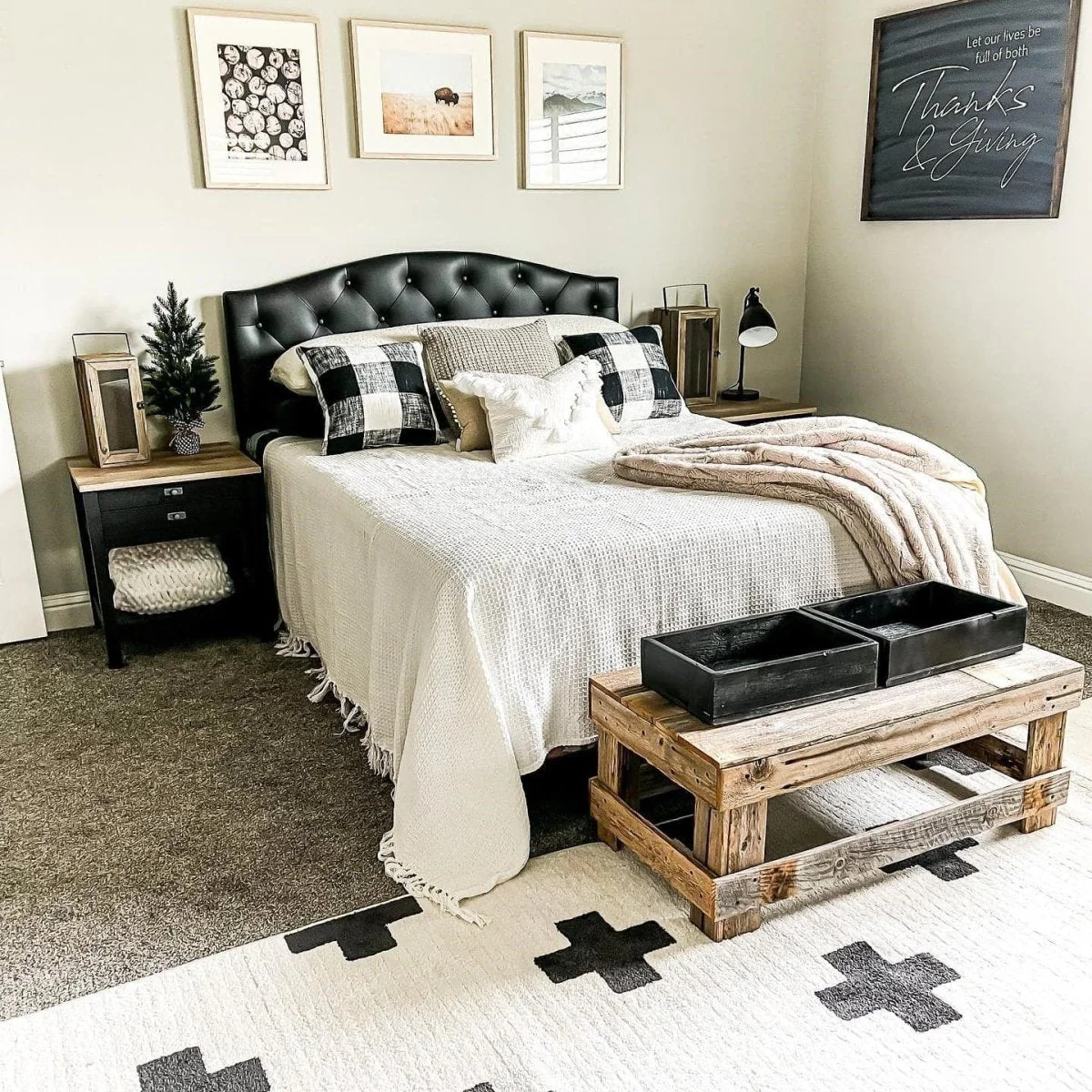 Waffle Cotton Knit Tassel Fringe Blanket/Coverlet - Image 25