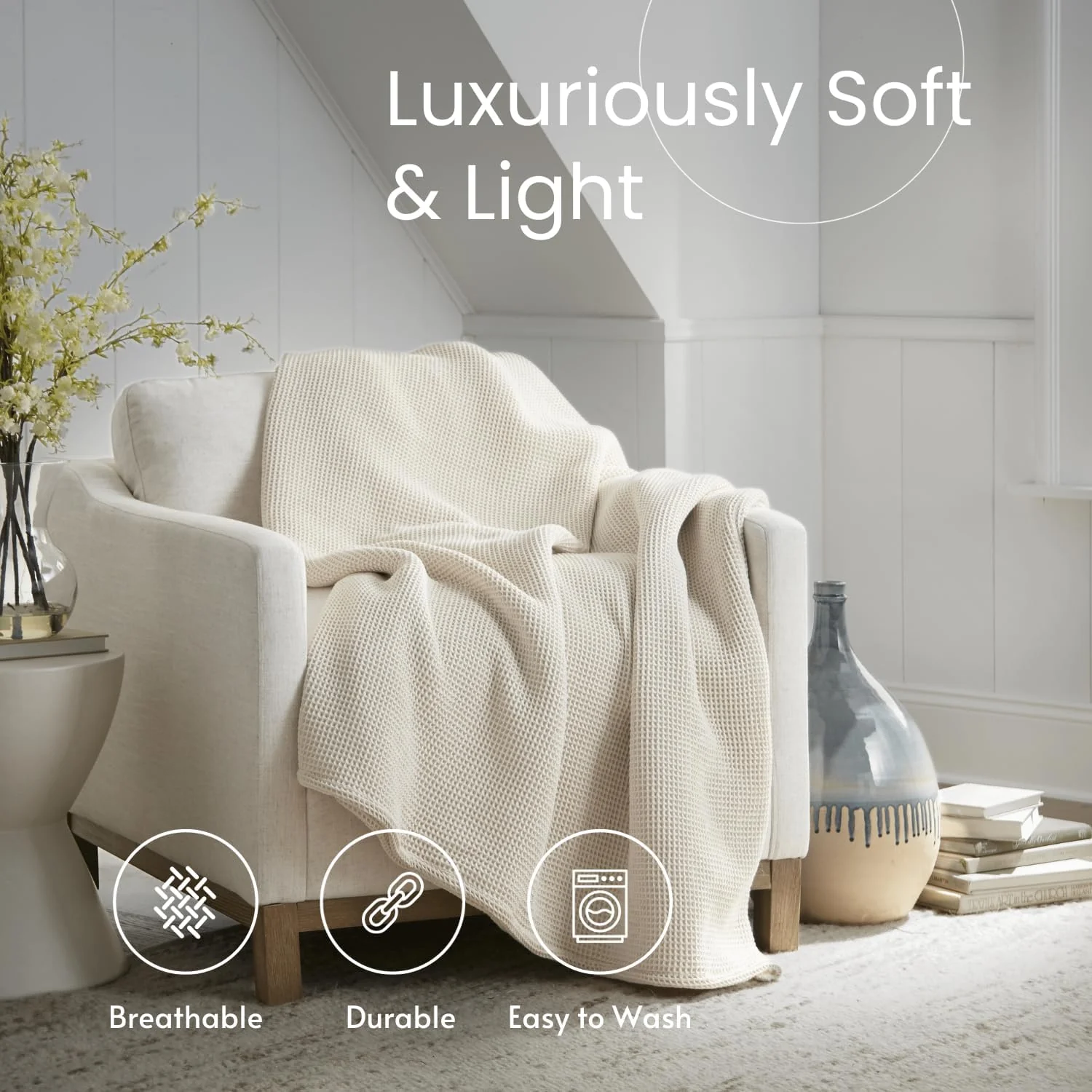 Waffle Knit Blanket - Special Offer - Image 3