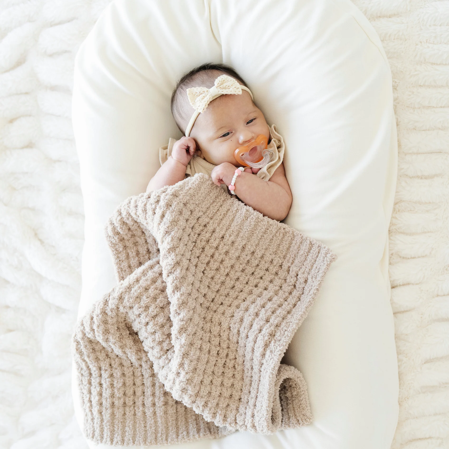 Waffle Knit Mini Blankets - Image 13