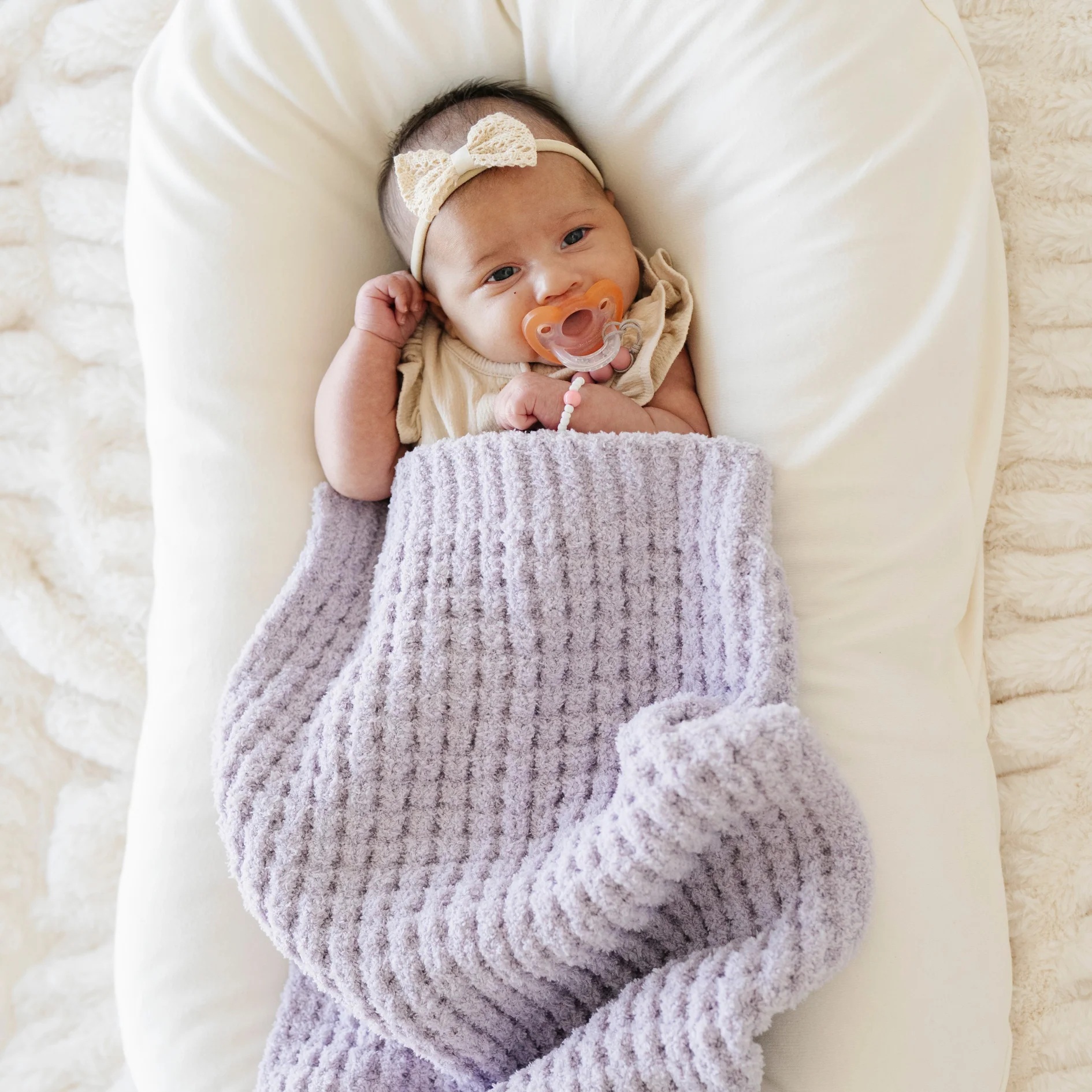 Waffle Knit Mini Blankets - Image 18