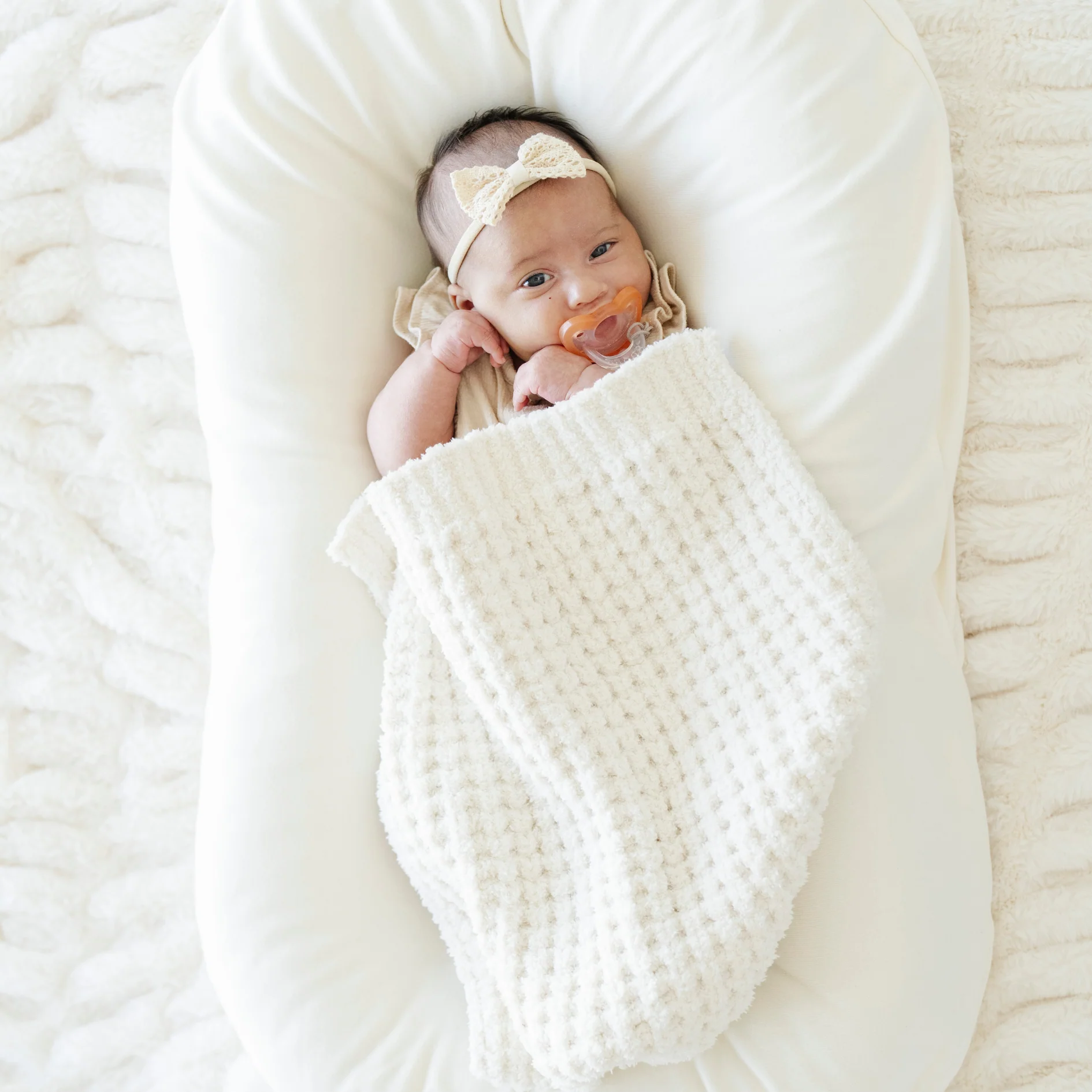 Waffle Knit Mini Blankets - Image 23