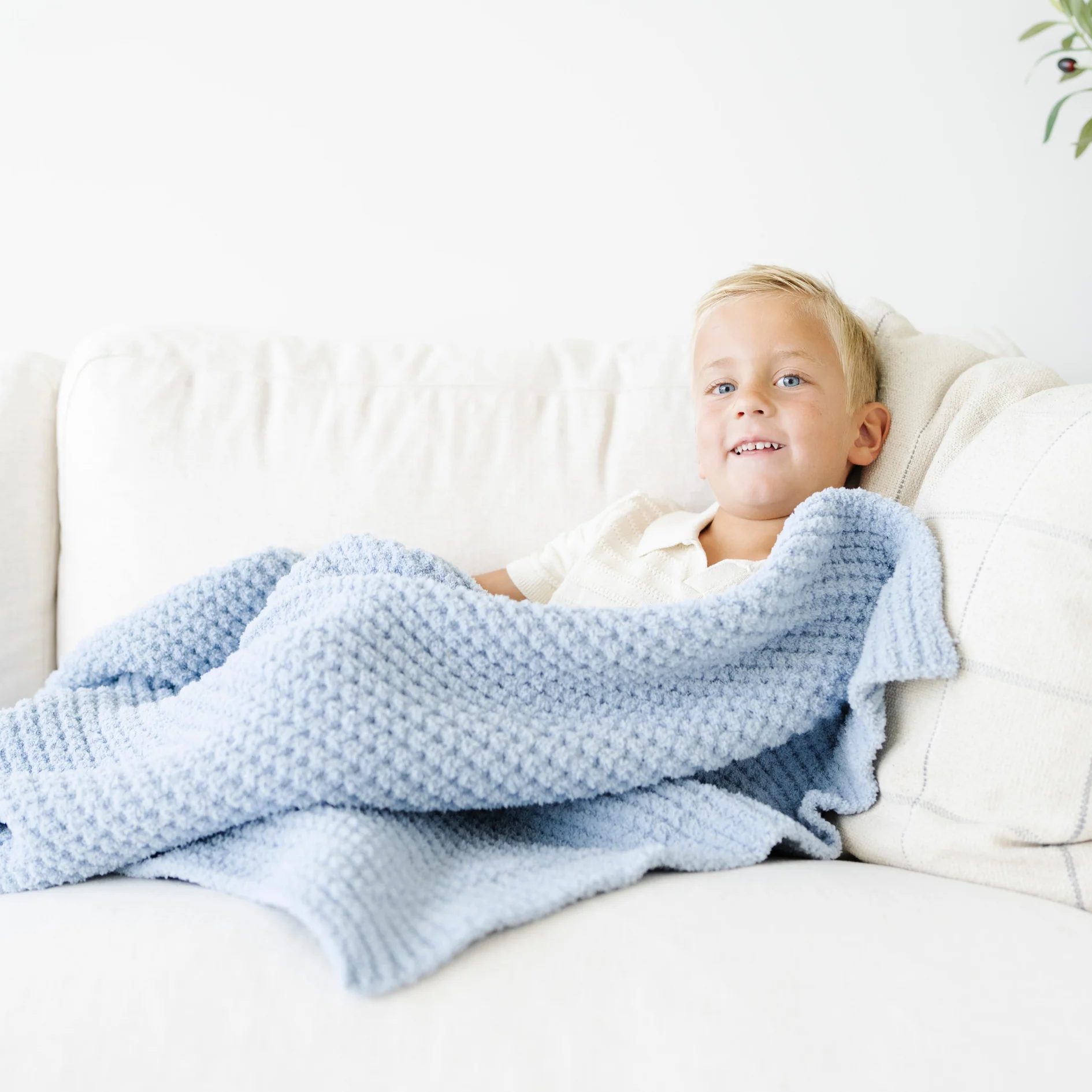 WAFFLE KNIT TODDLER BLANKETS - Image 14