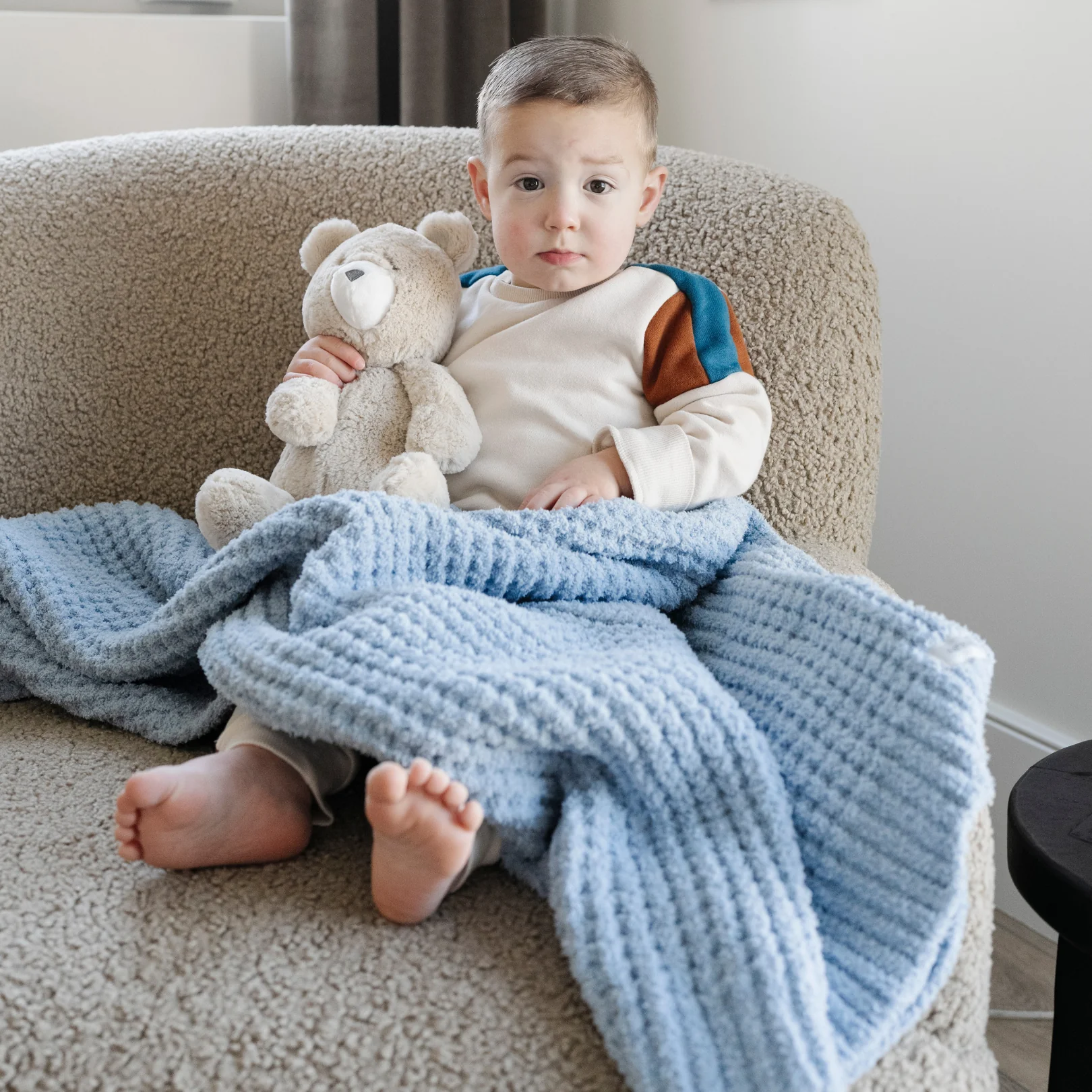 WAFFLE KNIT TODDLER BLANKETS - Image 15