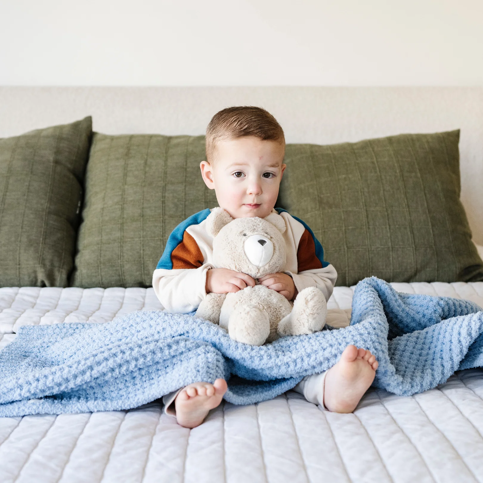 WAFFLE KNIT TODDLER BLANKETS - Image 16
