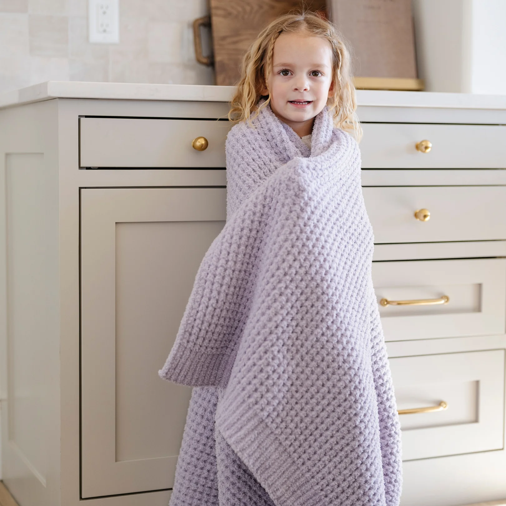 WAFFLE KNIT TODDLER BLANKETS - Image 22