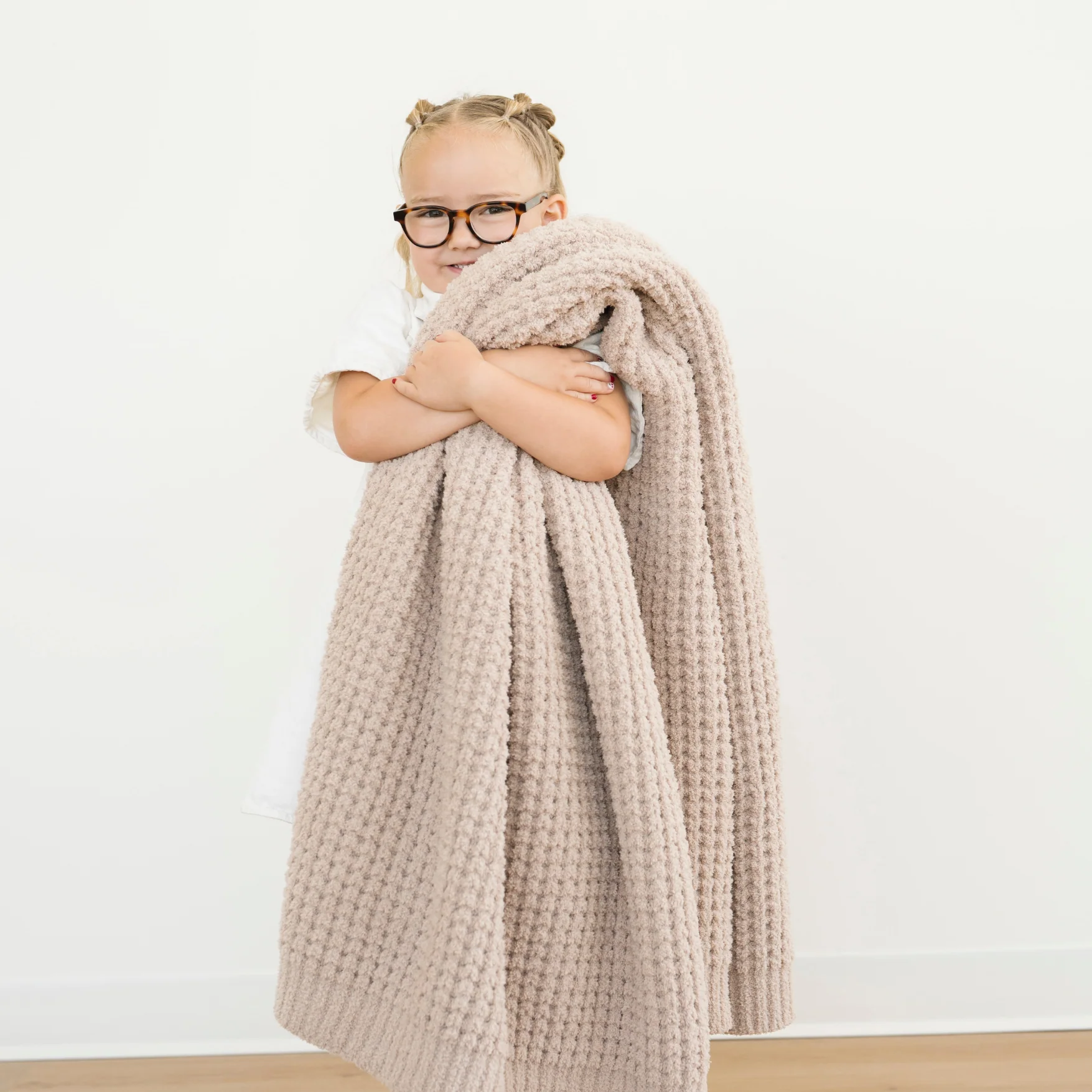 WAFFLE KNIT TODDLER BLANKETS - Image 9