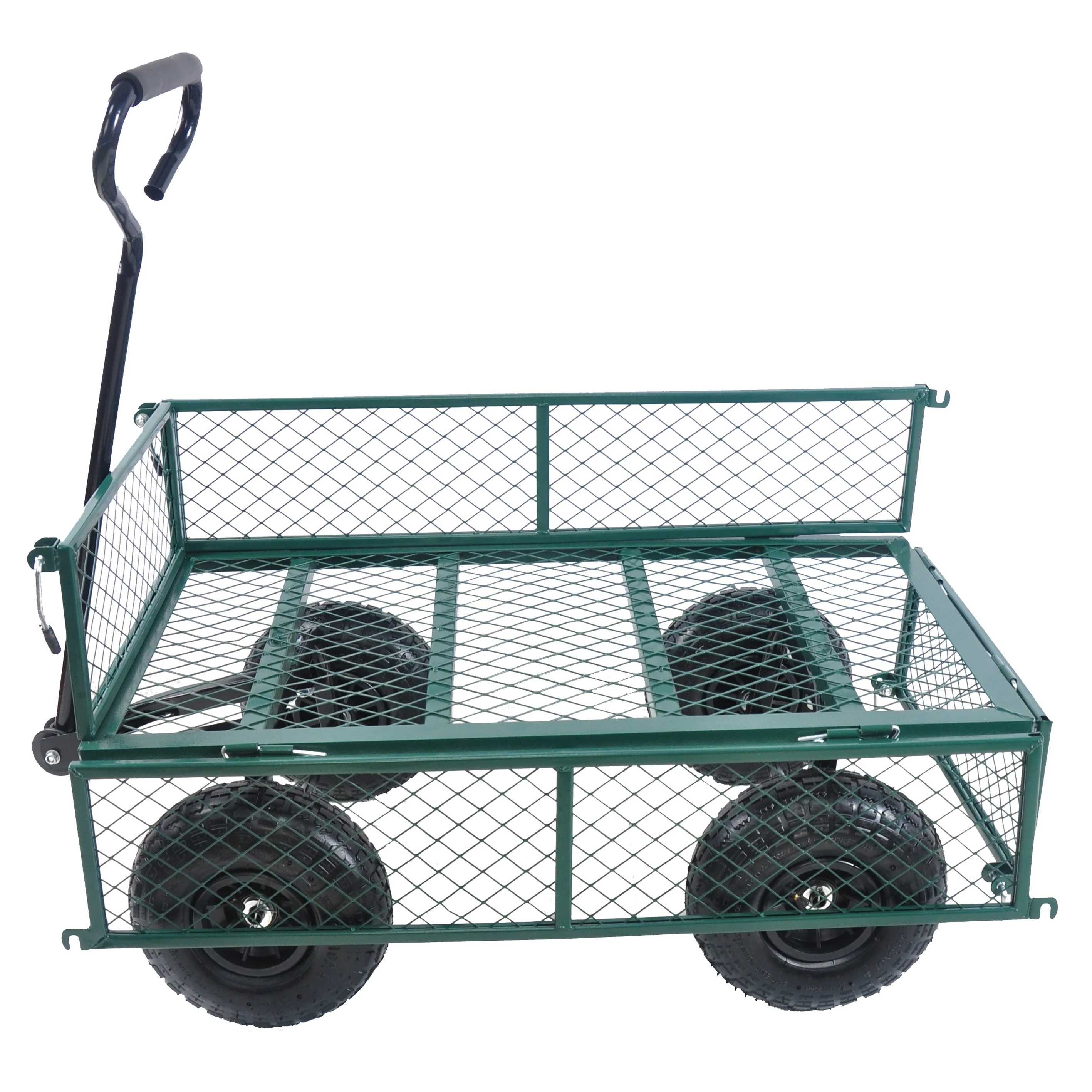 Wagon Cart Garden Cart Trucks in Green - Image 15