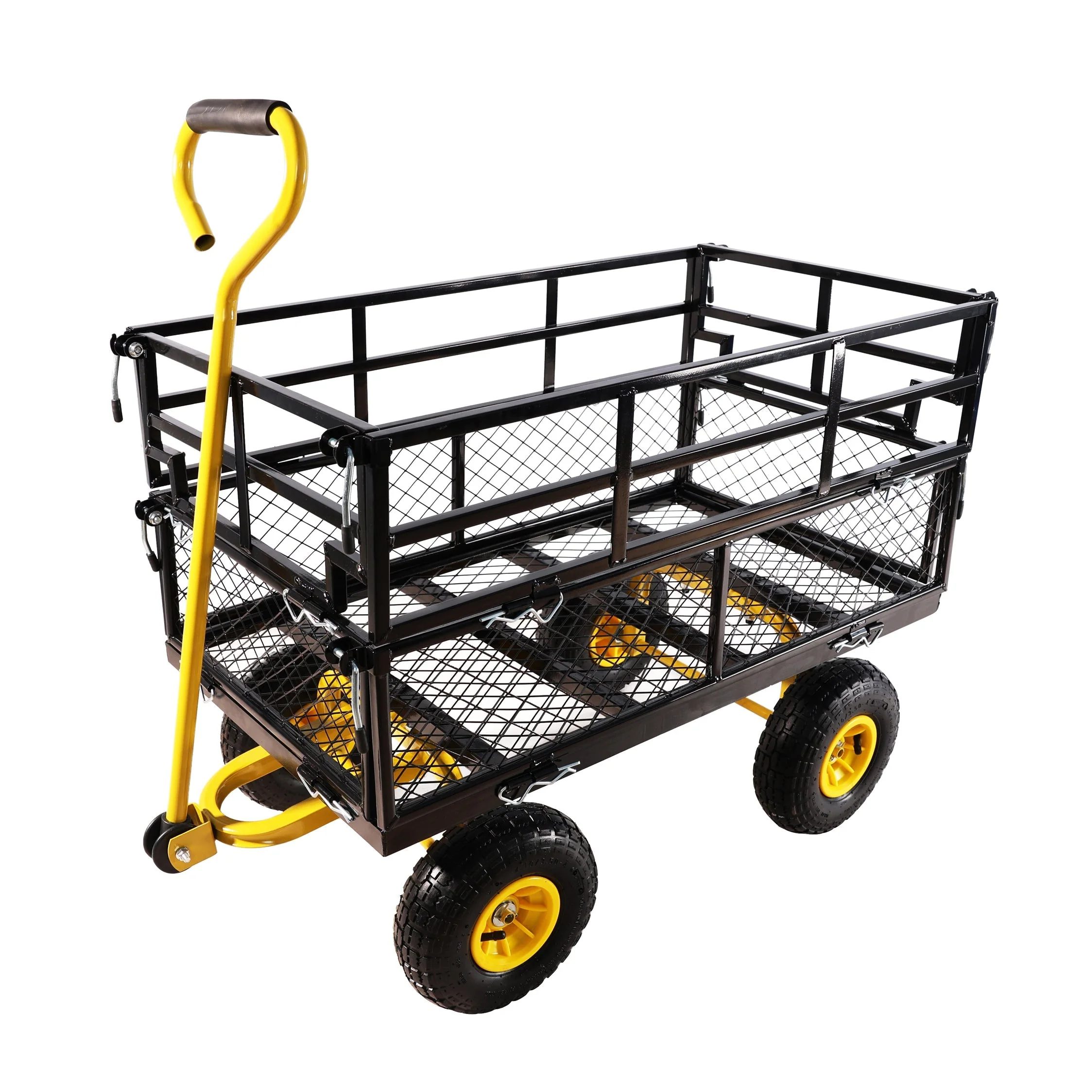 Wagon Cart Garden Cart Trucks Make Transporting Firewood Easier - Image 14
