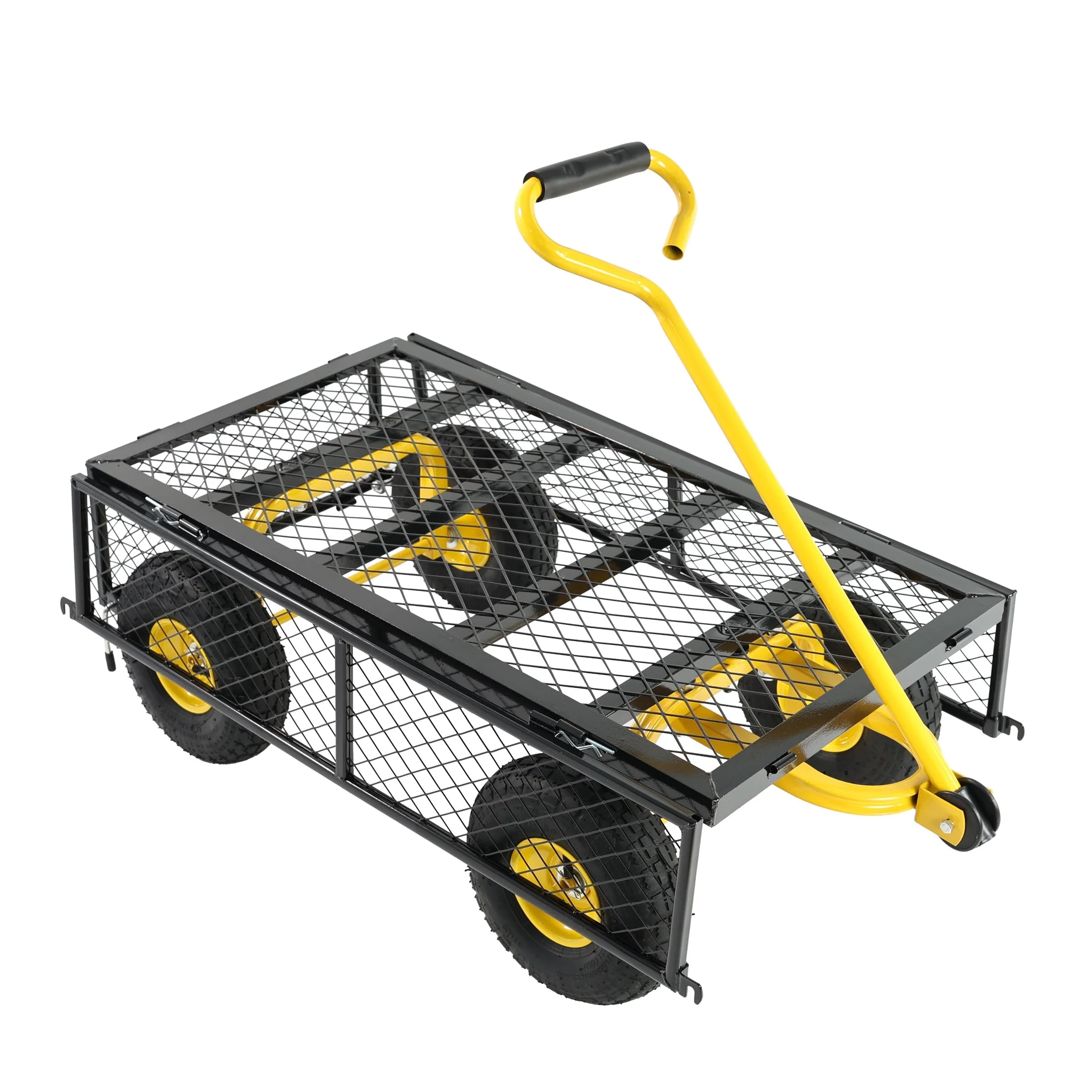 Wagon Cart Garden Cart Trucks Make Transporting Firewood Easier - Image 18