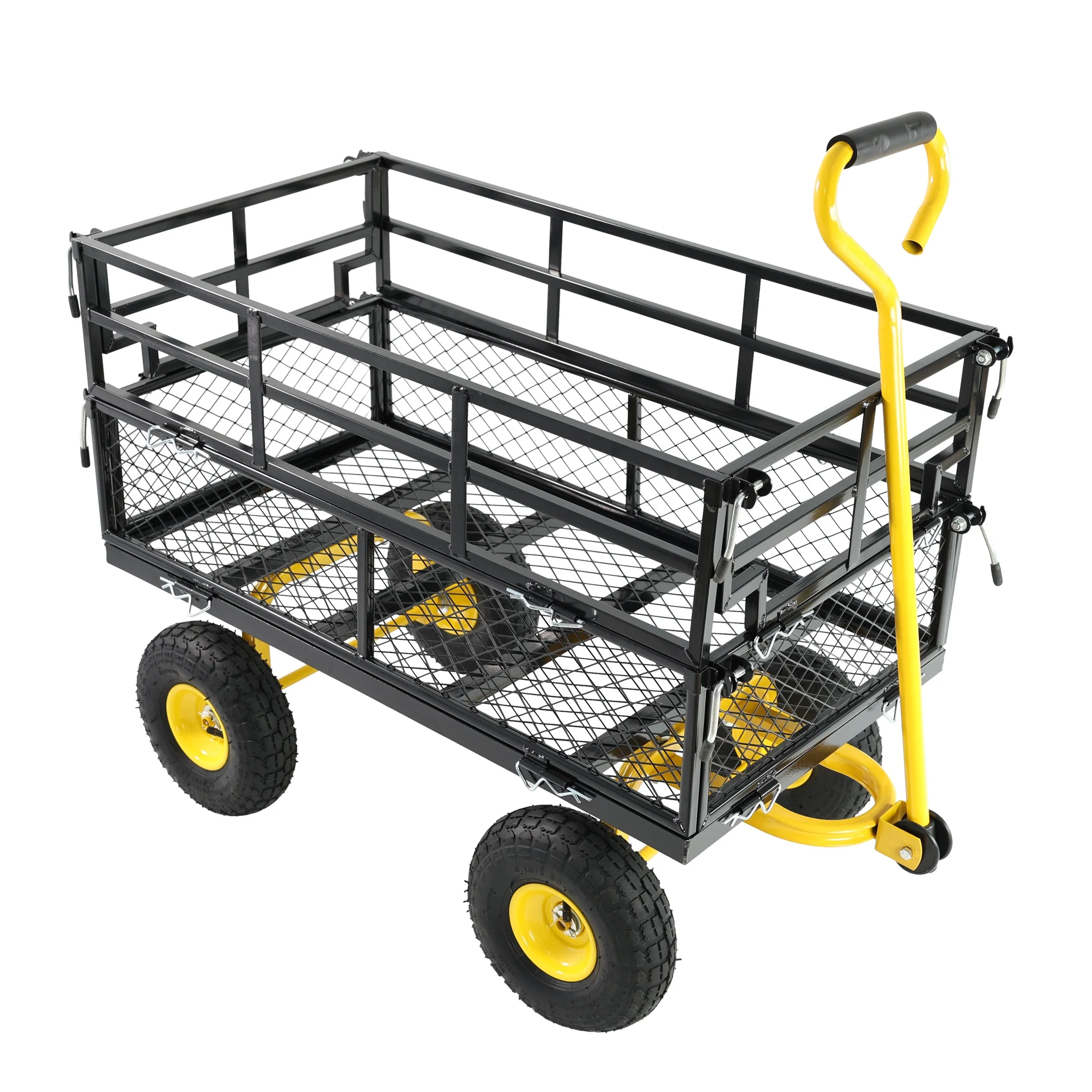 Wagon Cart Garden Cart Trucks Make Transporting Firewood Easier - Image 20