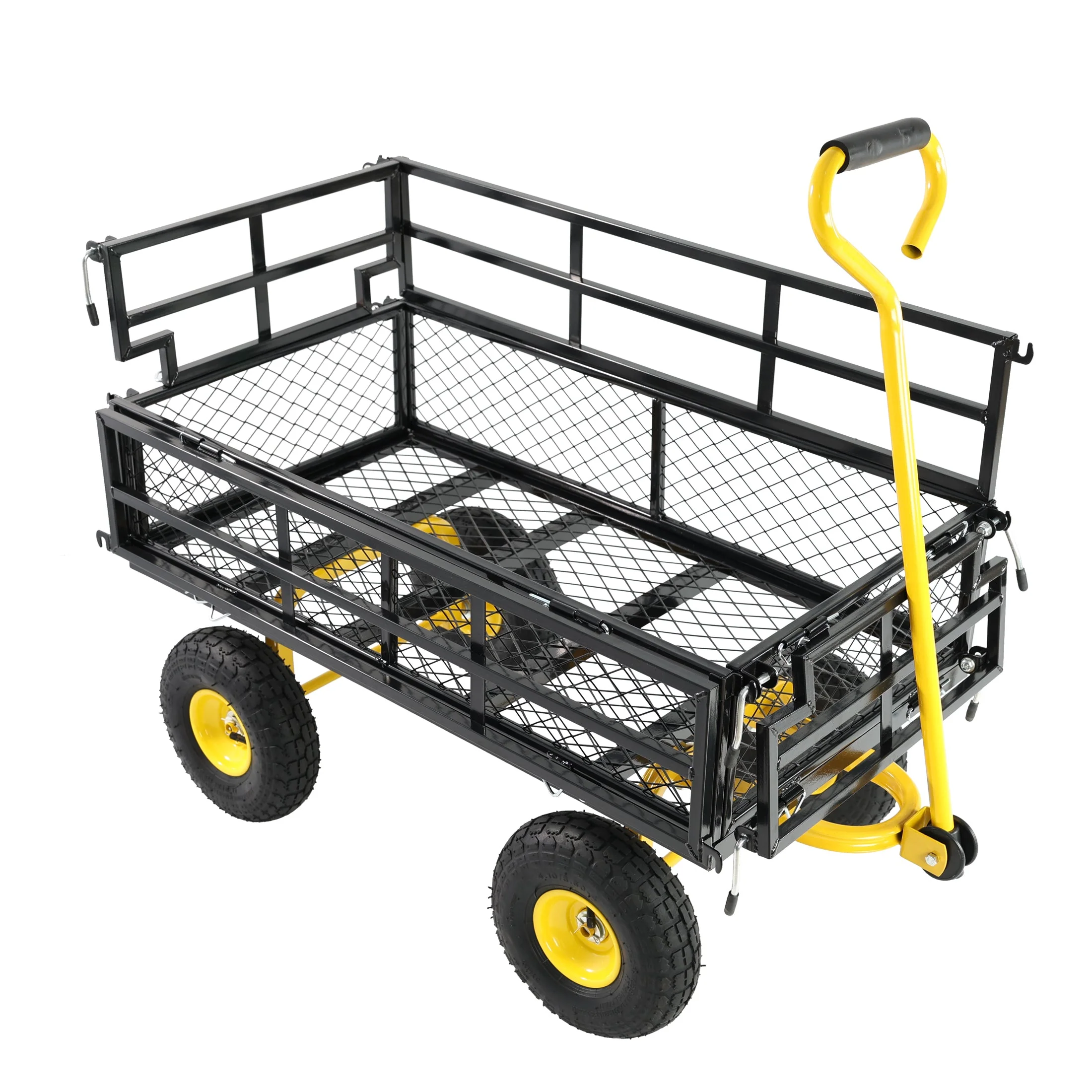 Wagon Cart Garden Cart Trucks Make Transporting Firewood Easier - Image 21