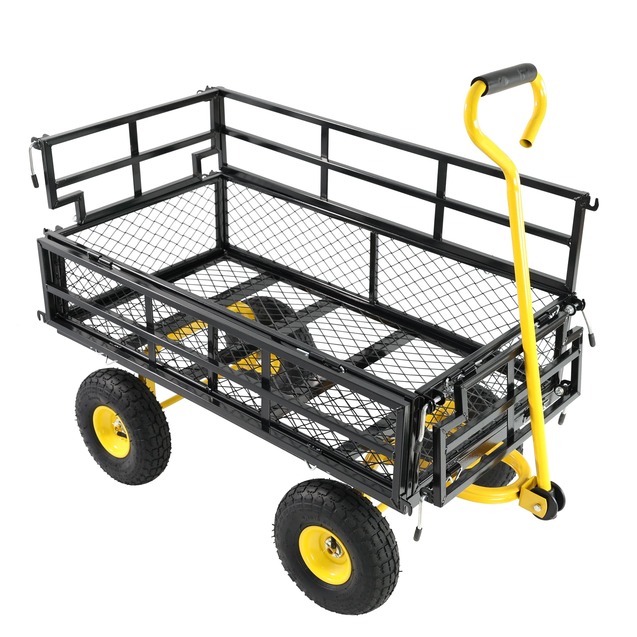 Wagon Cart Garden Cart Trucks Make Transporting Firewood Easier - Image 22
