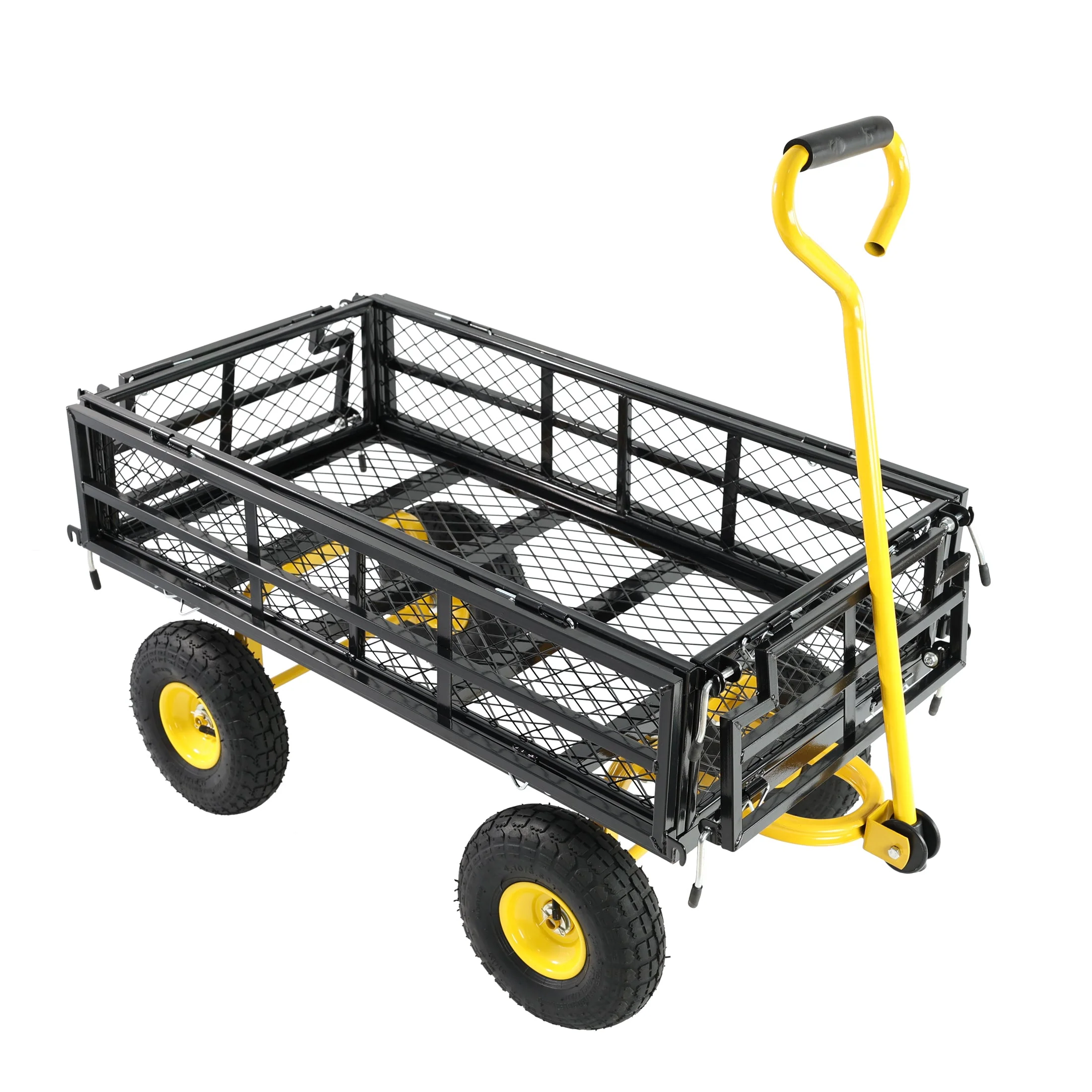 Wagon Cart Garden Cart Trucks Make Transporting Firewood Easier - Image 23