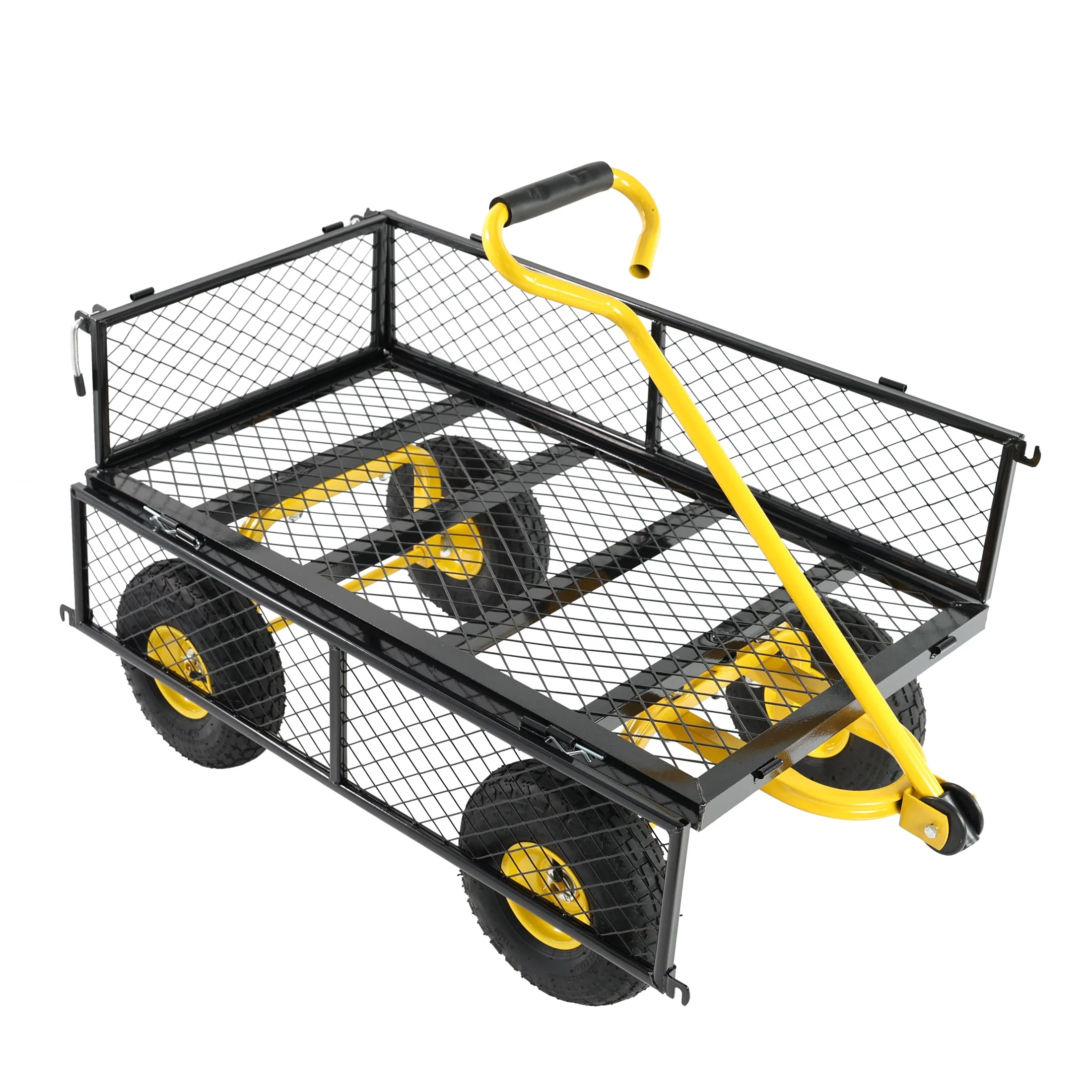 Wagon Cart Garden Cart Trucks Make Transporting Firewood Easier - Image 26