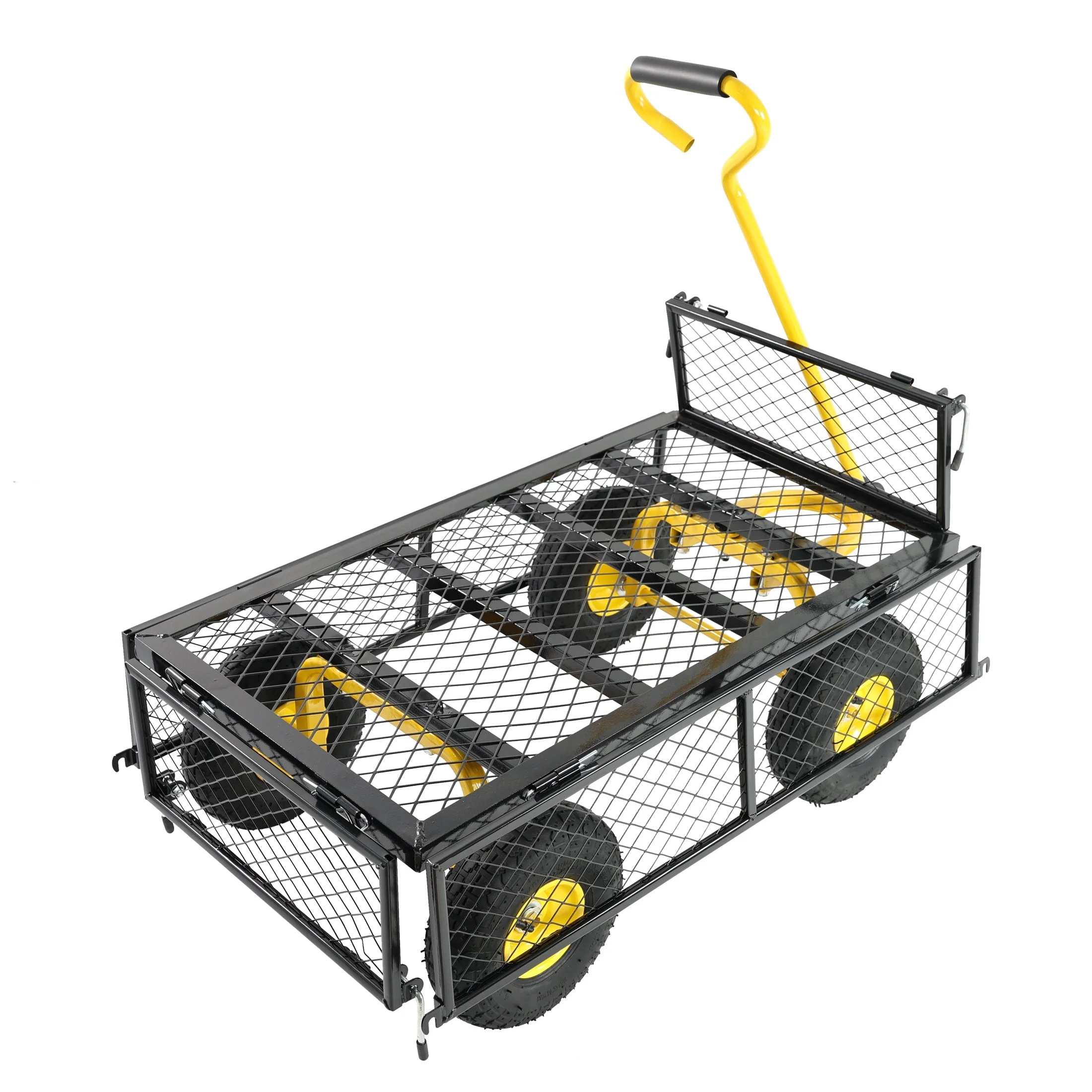 Wagon Cart Garden Cart Trucks Make Transporting Firewood Easier - Image 31