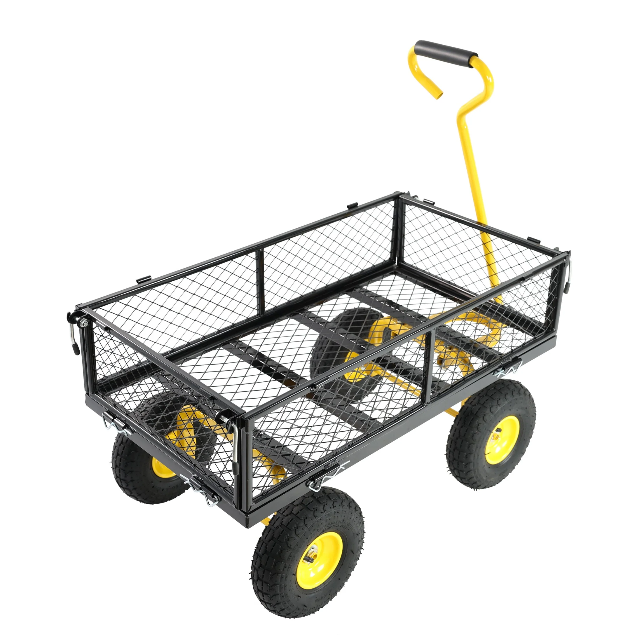Wagon Cart Garden Cart Trucks Make Transporting Firewood Easier - Image 33