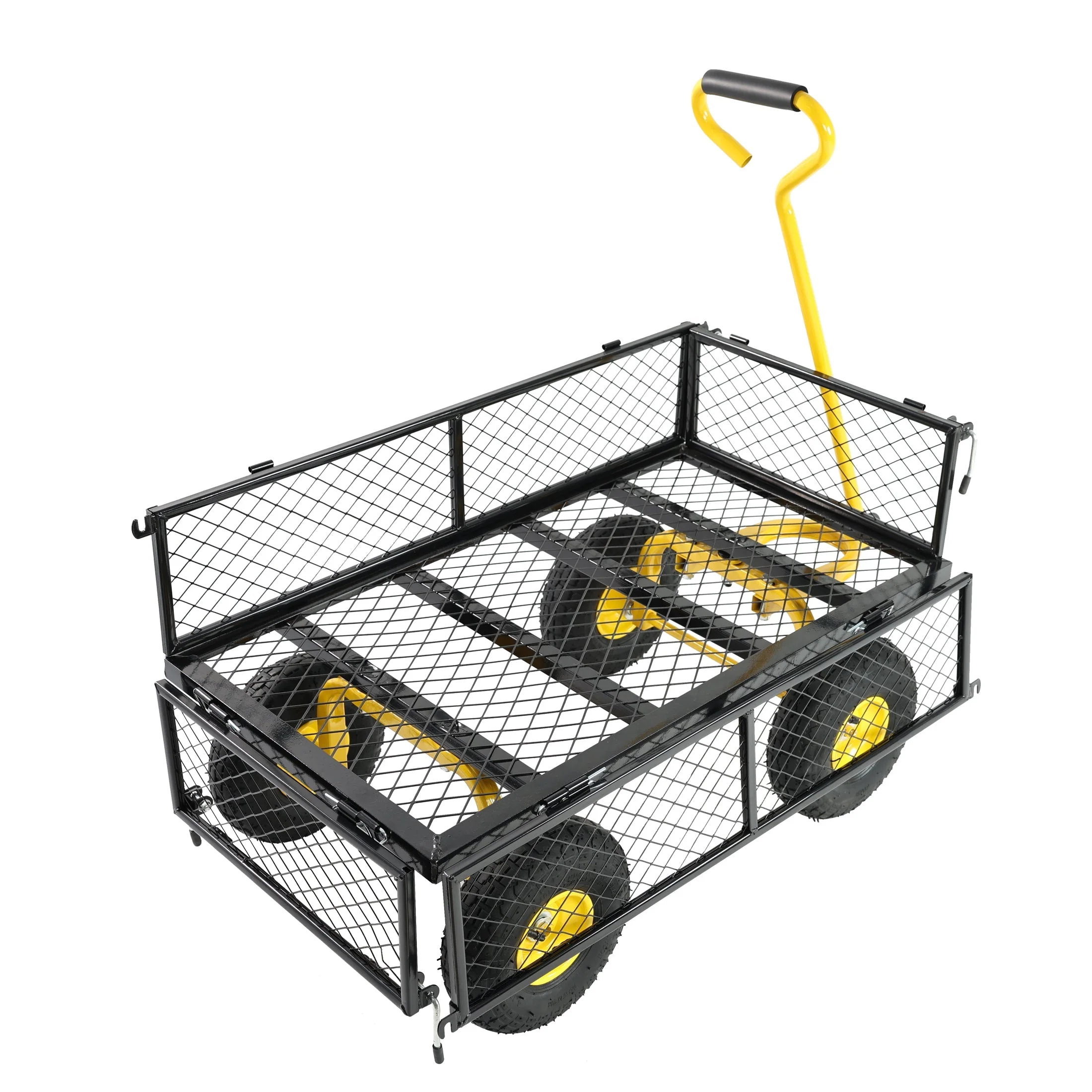 Wagon Cart Garden Cart Trucks Make Transporting Firewood Easier - Image 34