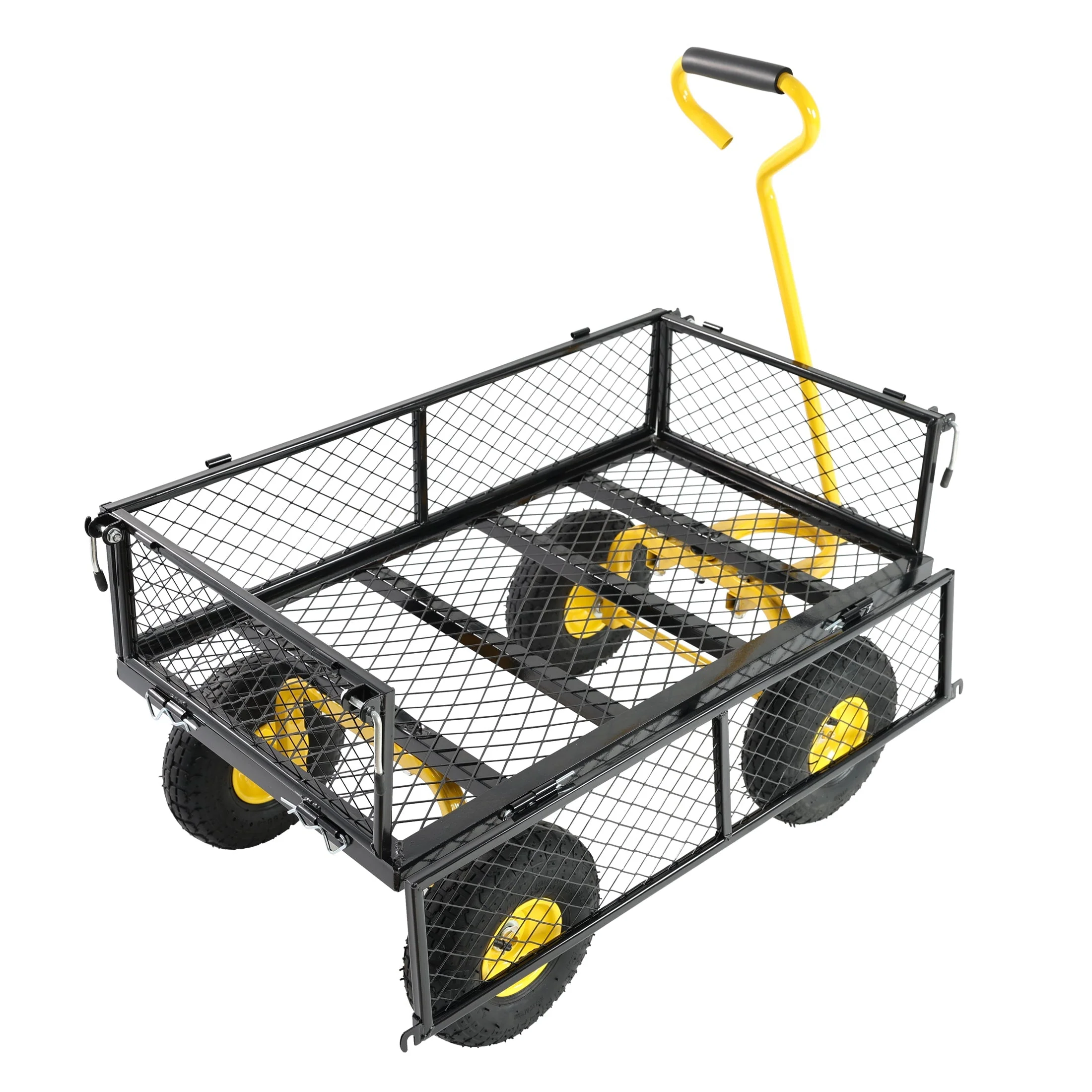 Wagon Cart Garden Cart Trucks Make Transporting Firewood Easier - Image 35