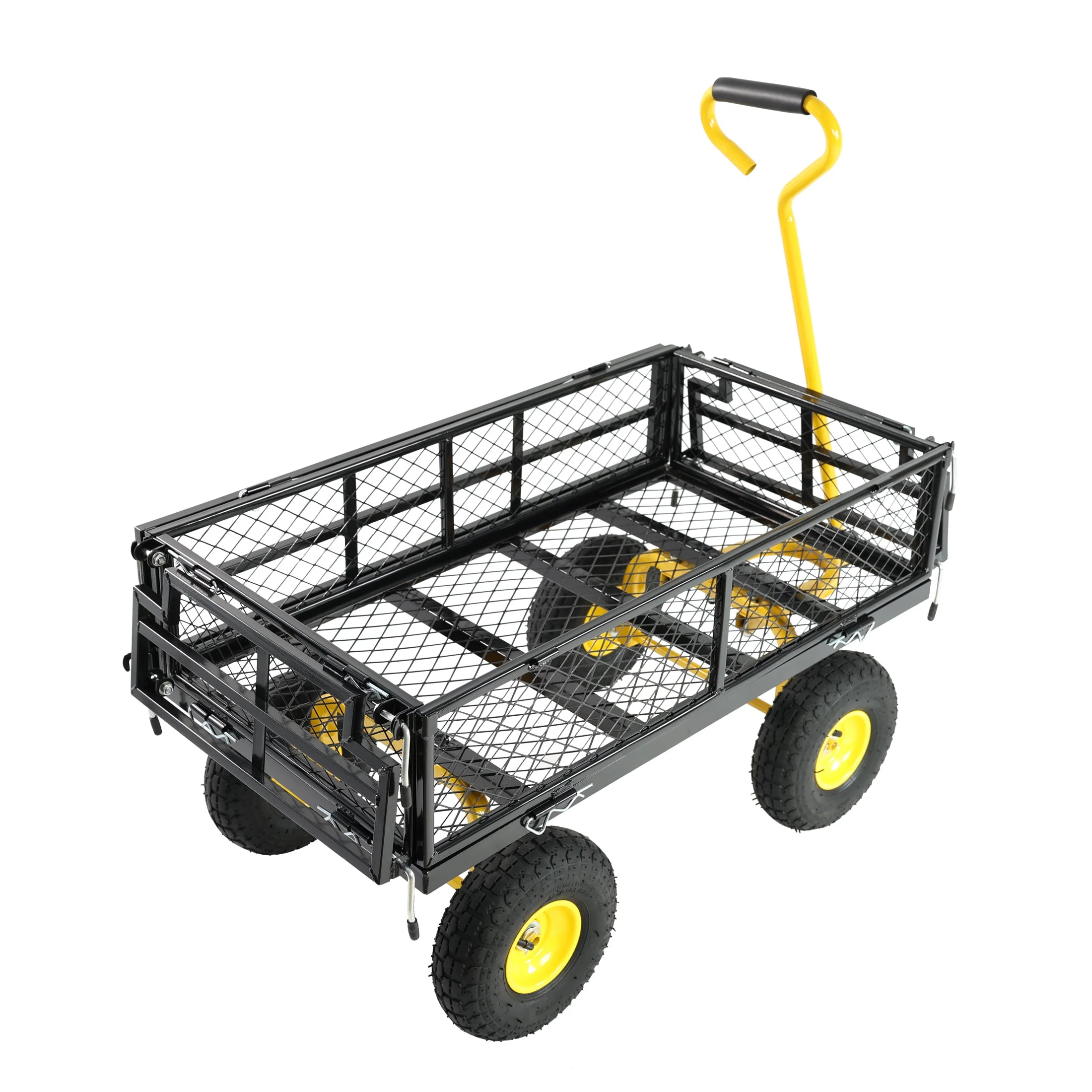 Wagon Cart Garden Cart Trucks Make Transporting Firewood Easier - Image 36