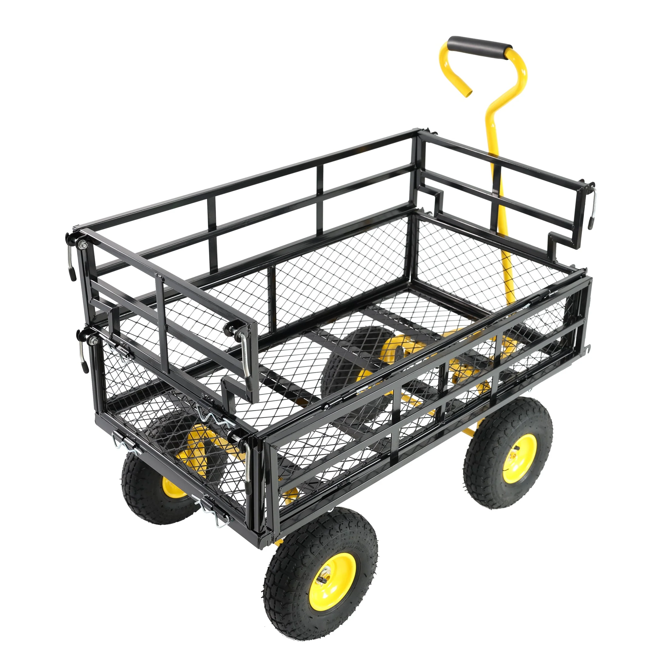 Wagon Cart Garden Cart Trucks Make Transporting Firewood Easier - Image 37